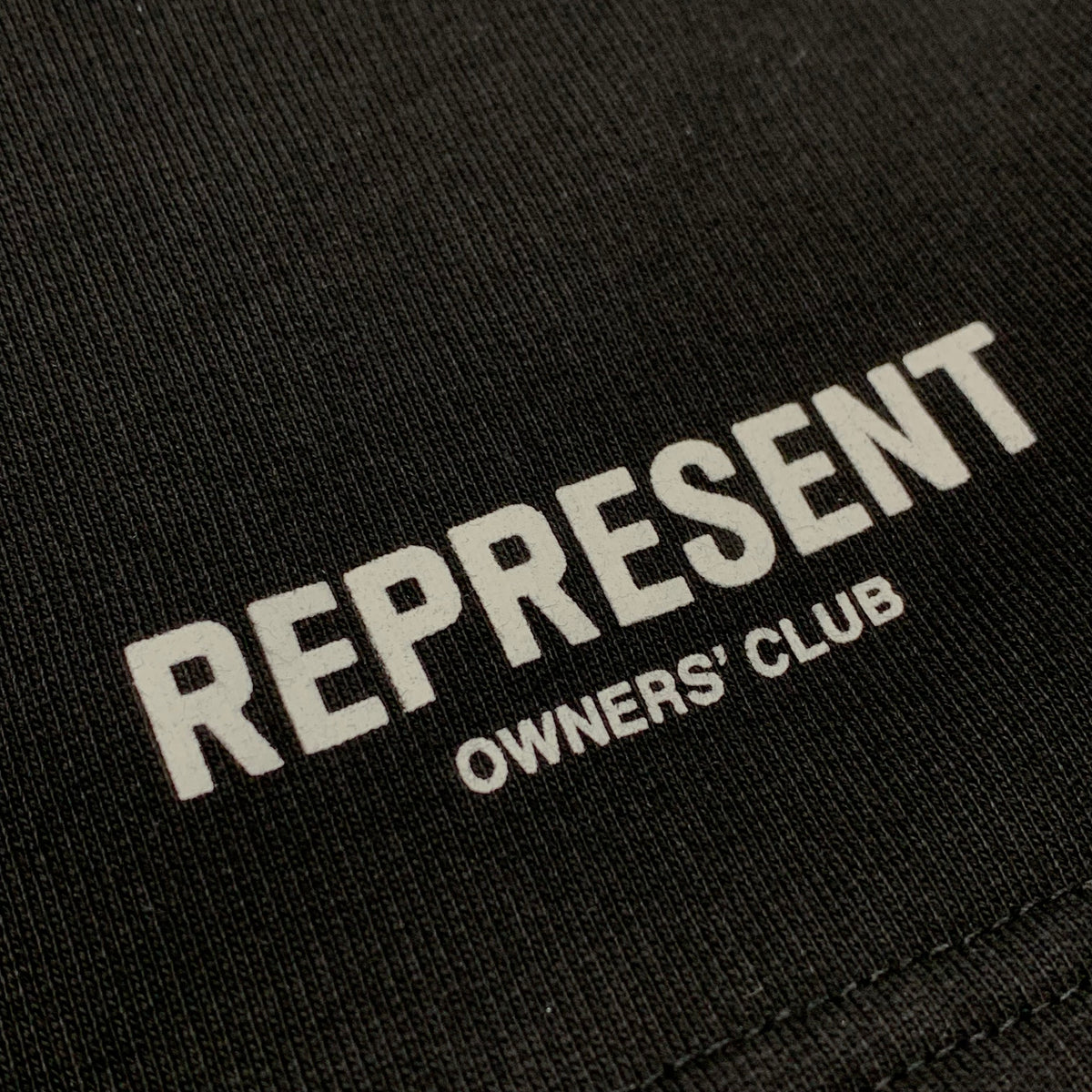Represent Small Shorts Owners Club Black Sweatpants Jogger Bottoms