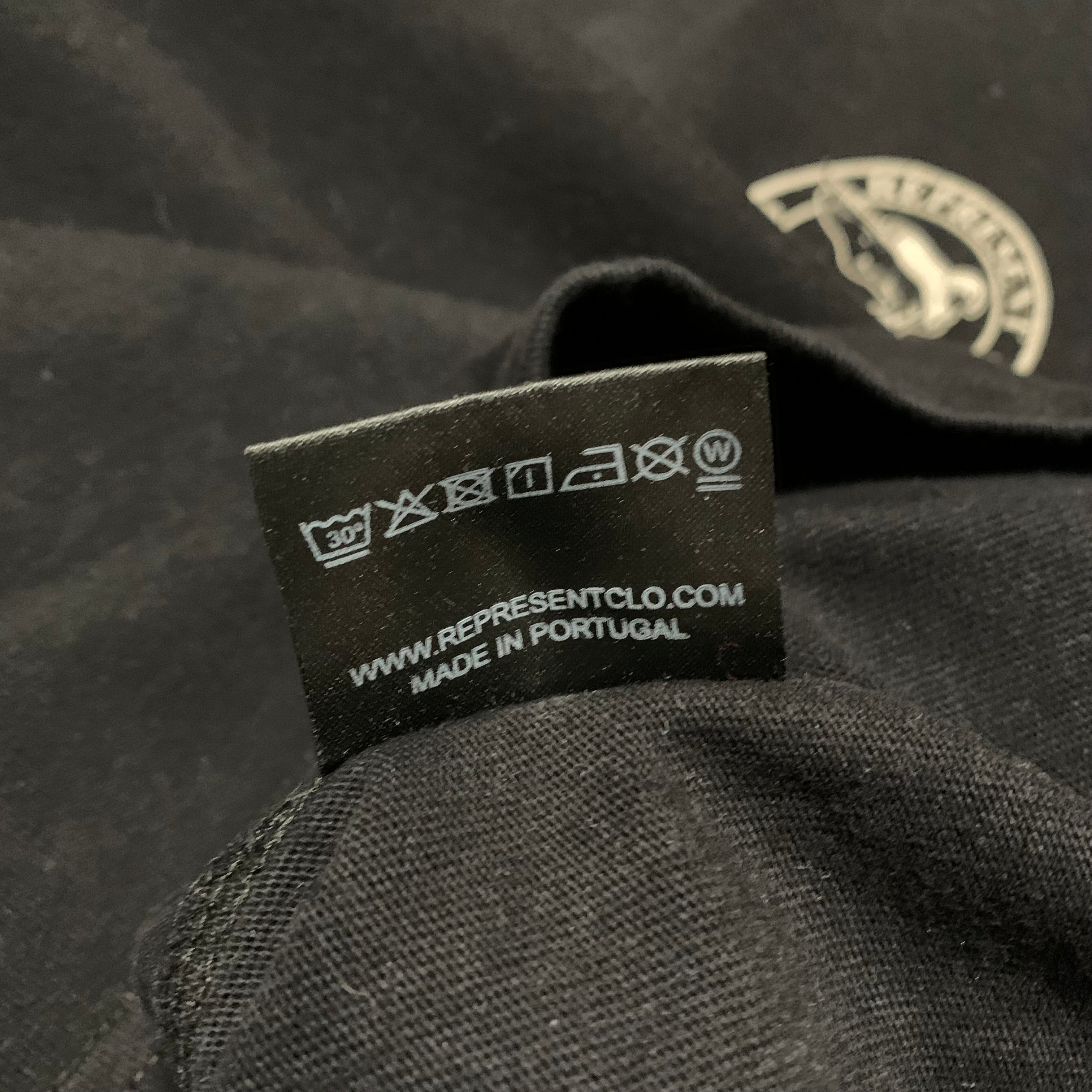 Represent Medium Owners Club Angel Jet Black Tee