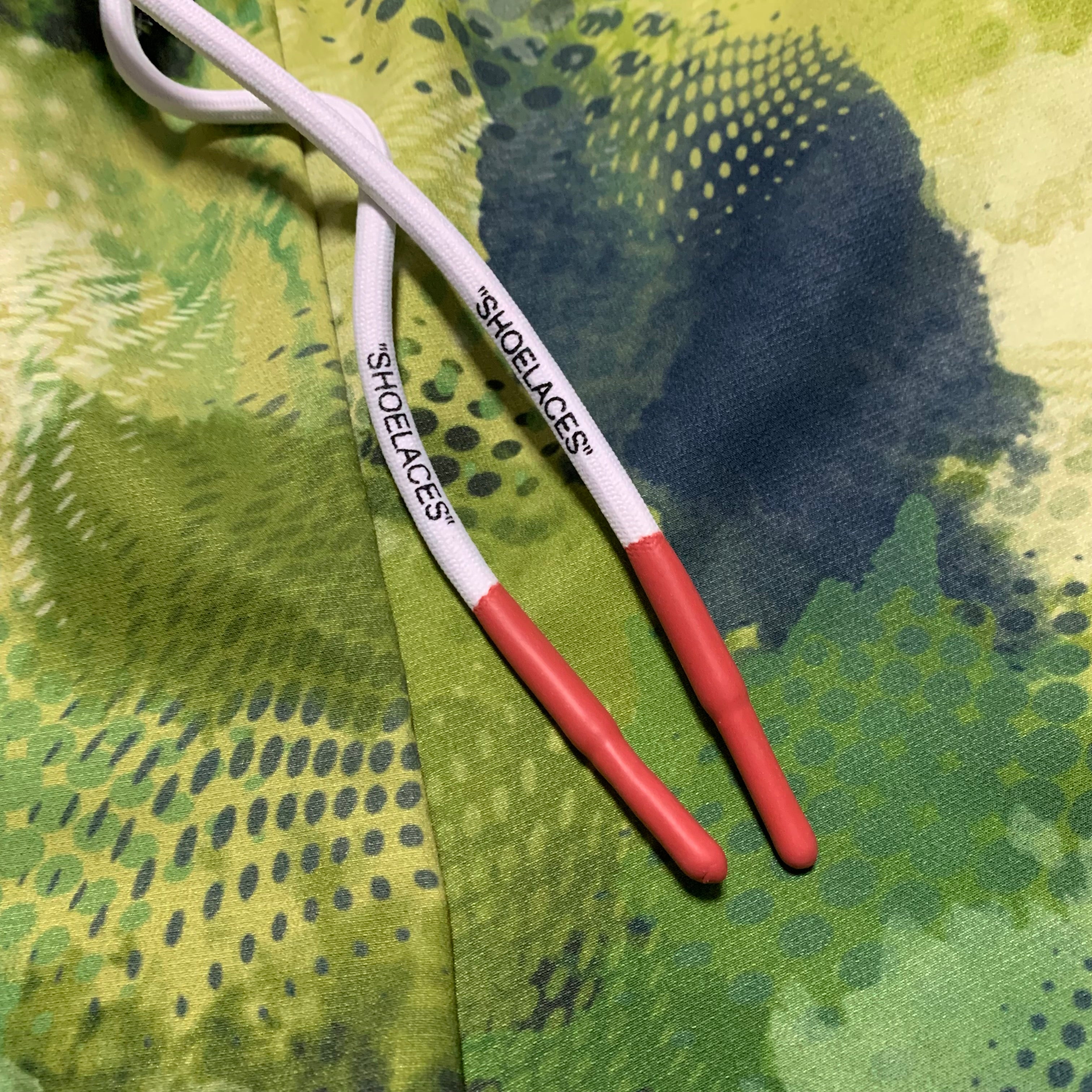 Off White Small Shorts Active Camo Green Bottoms Virgil Abloh