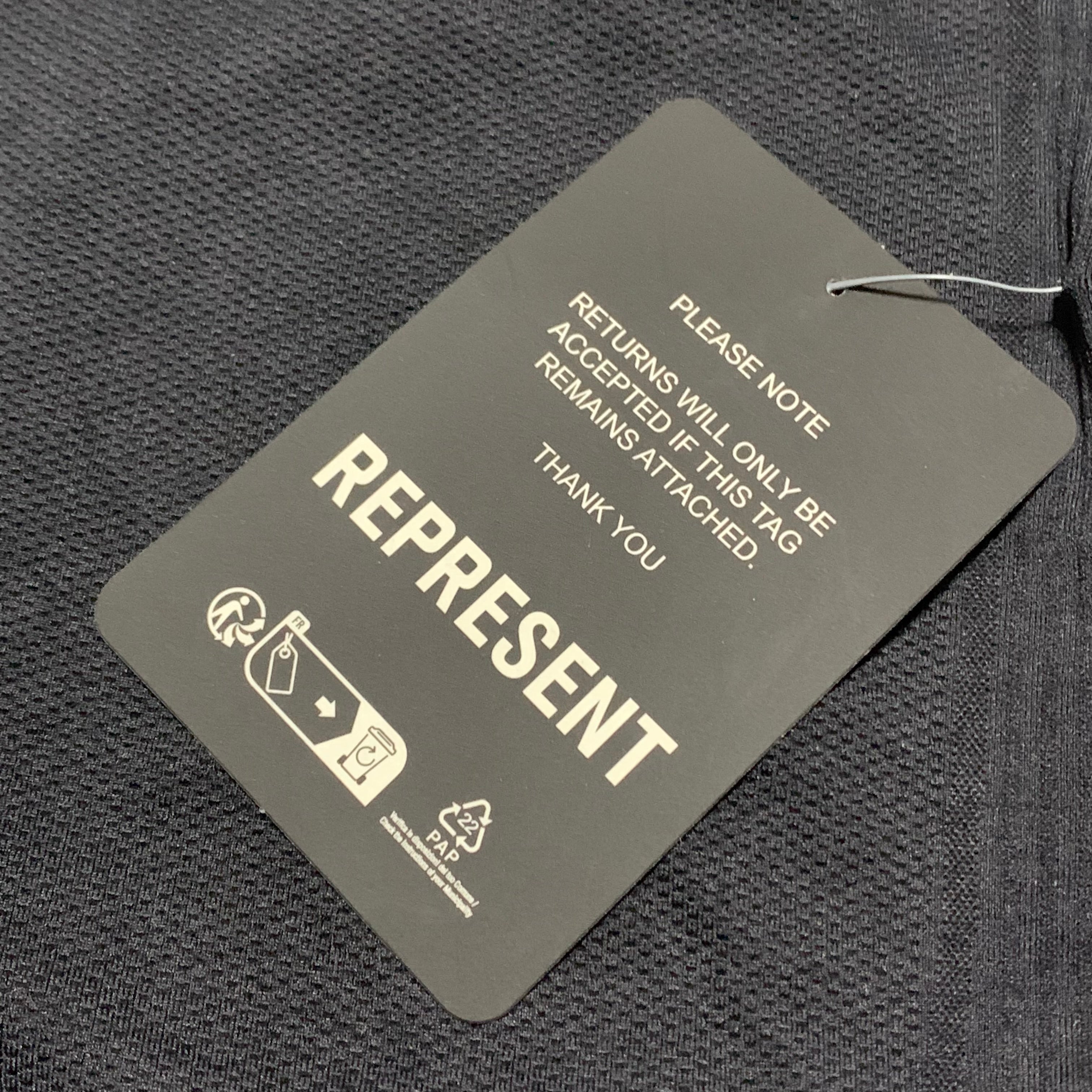 Represent Small 247 Compound Legging Shorts Black Bottoms