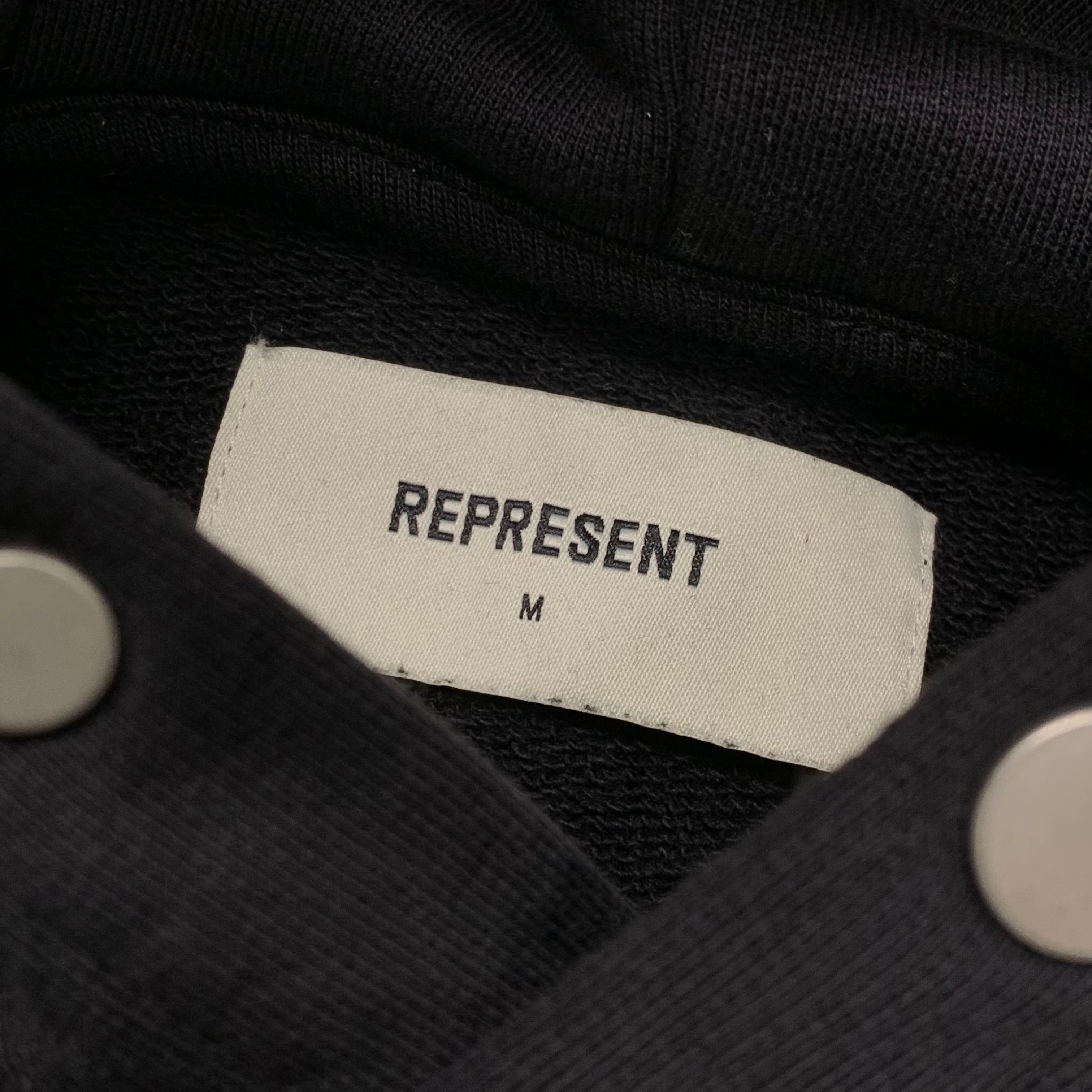 Represent Medium Hoodie Staff Jet Black Hoodie