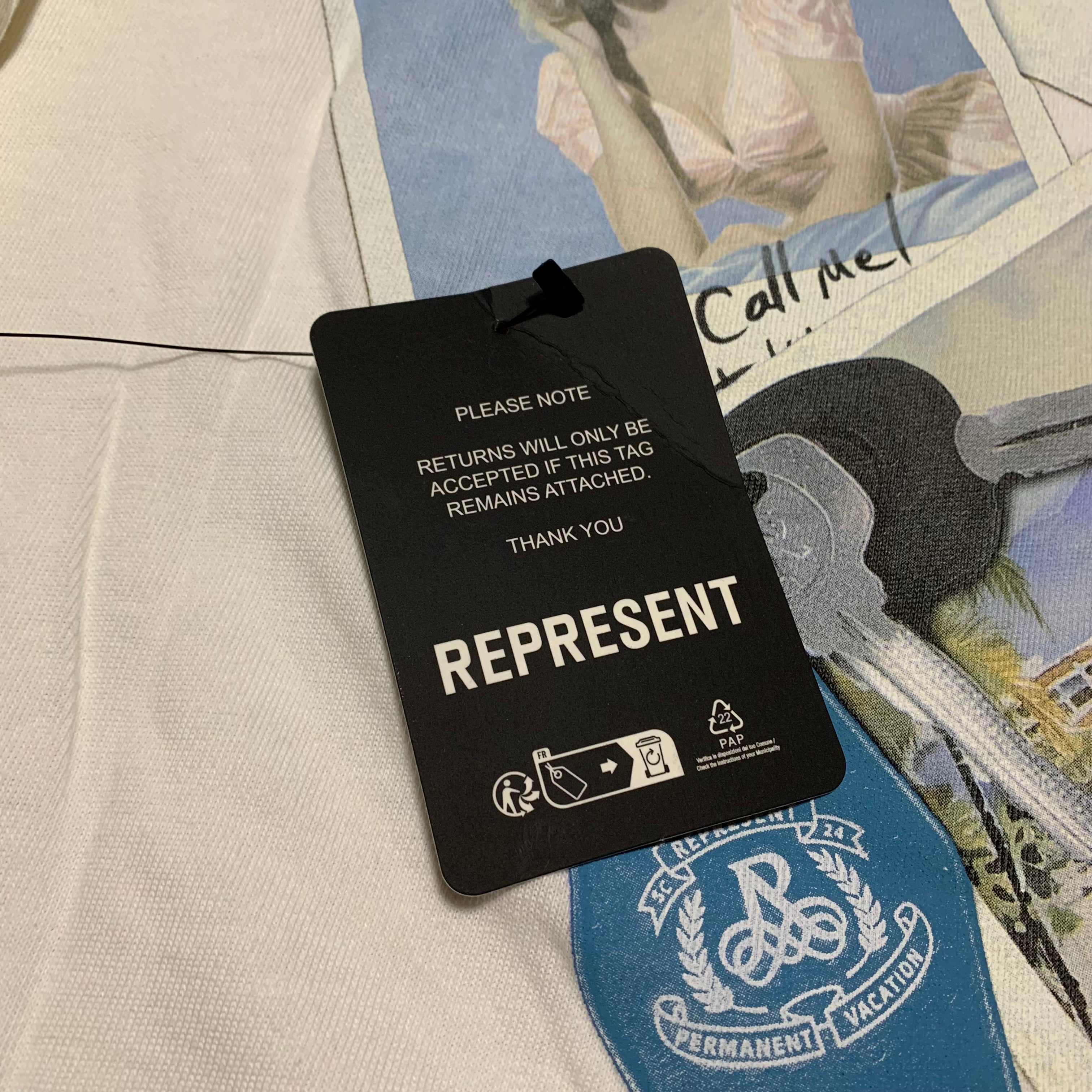 Represent XXS Girls Of Summer Flat White Tee