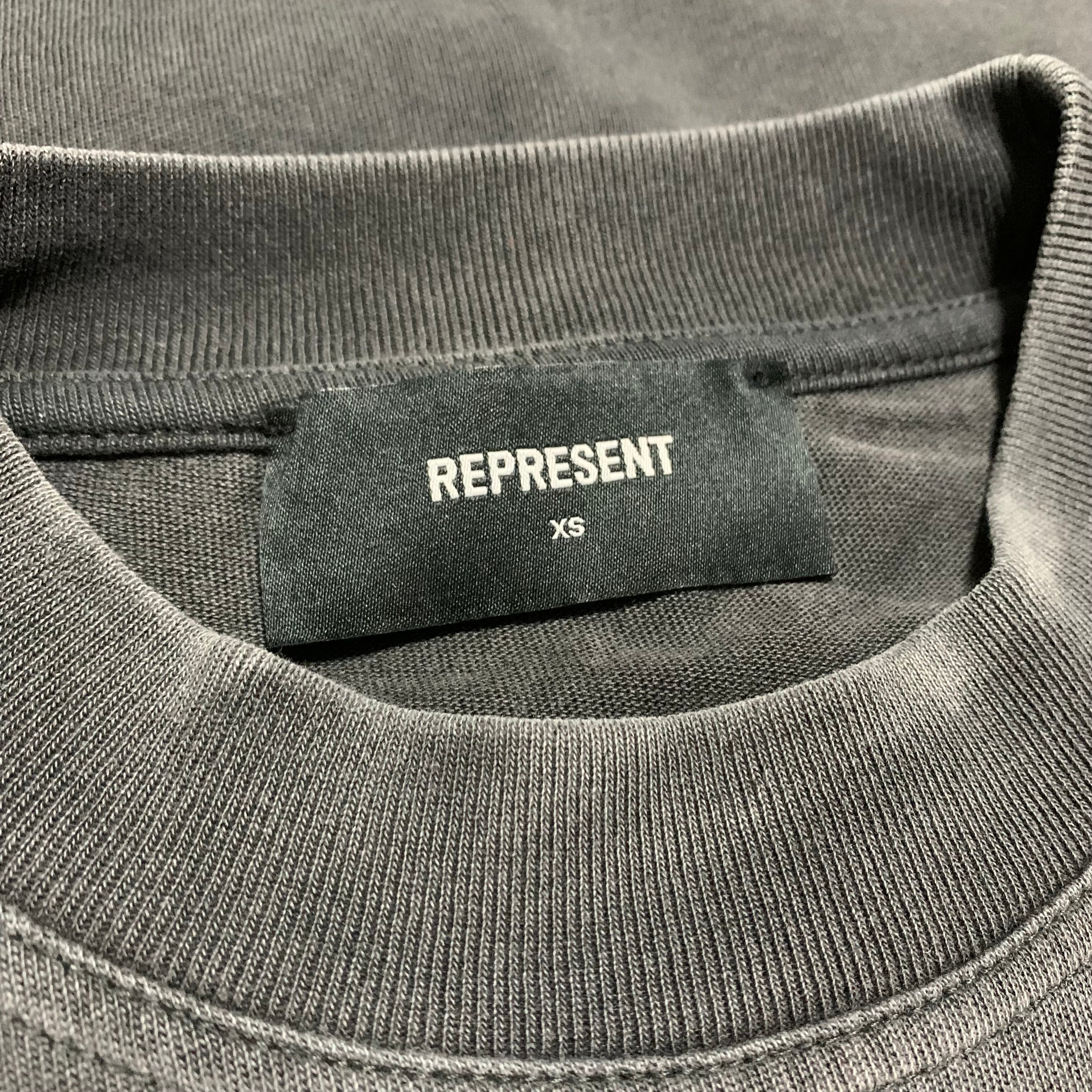 Represent XS Take Me Higher Vintage Grey Tee
