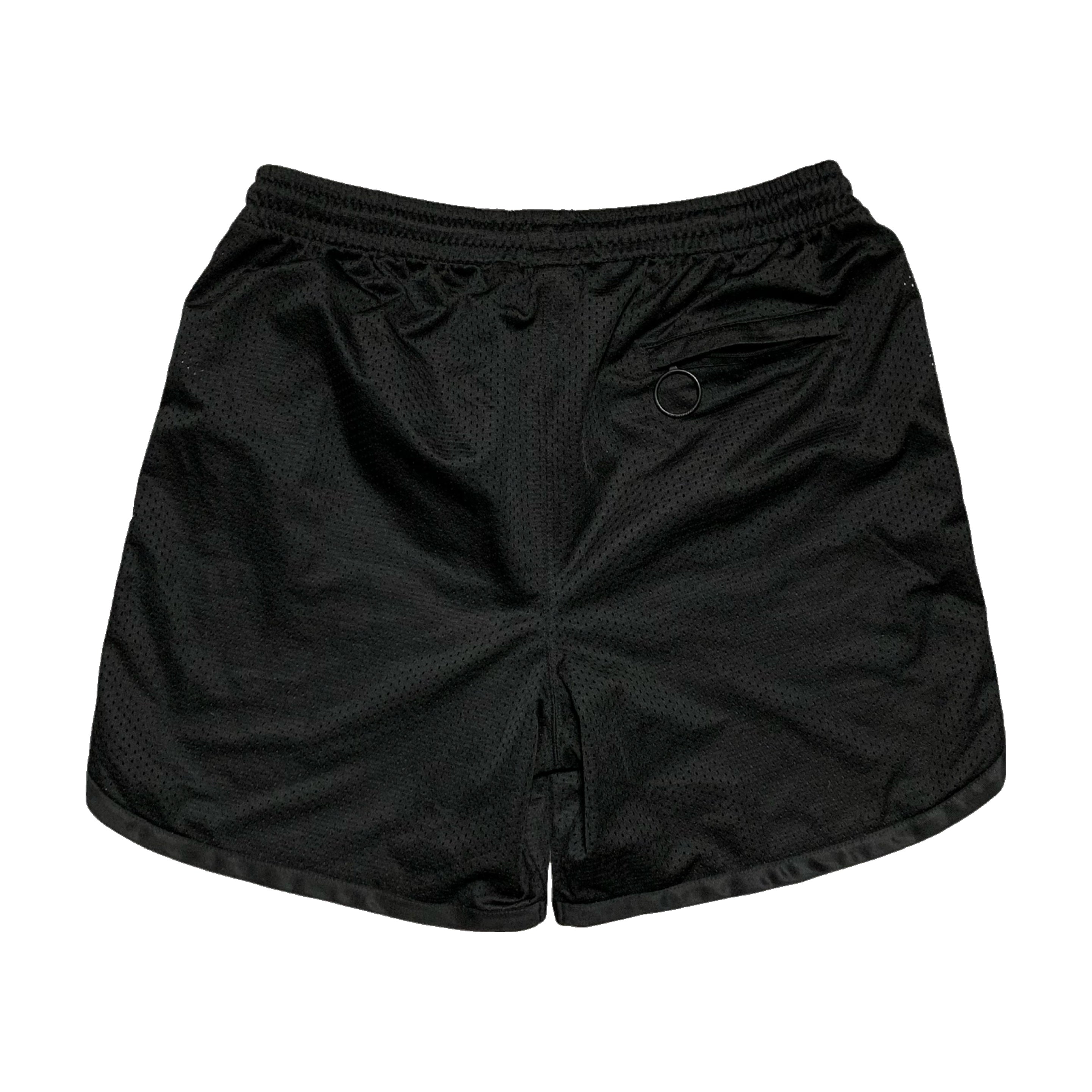 Off White Large Shorts Black Mesh Virgil Abloh 2020