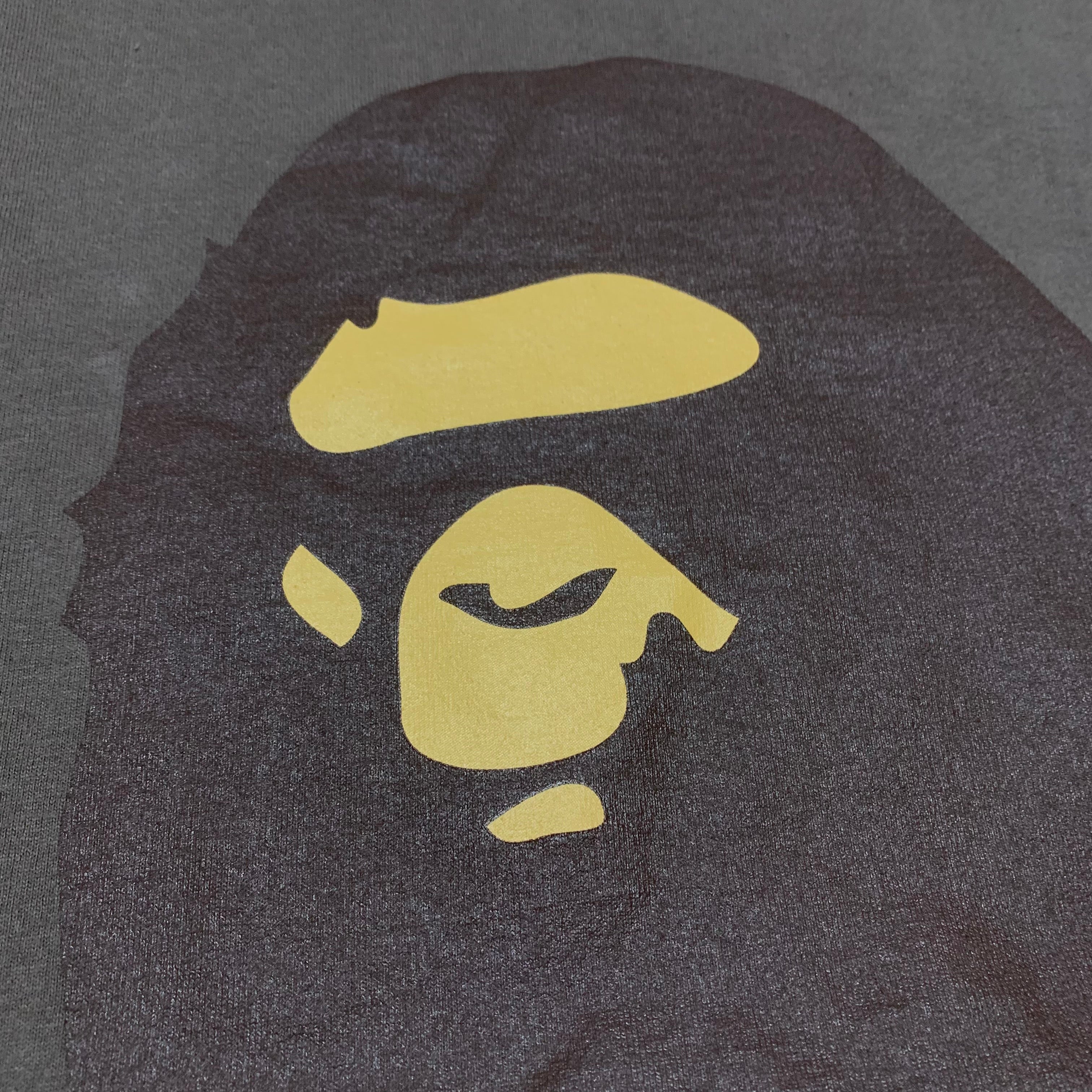 Bape Large By Bathing Ape Brown Tee