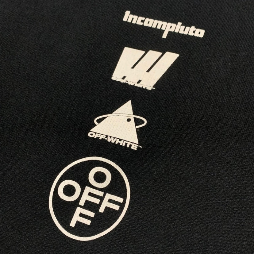 Off White XXS Mariana Silva Painting Black Sweatshirt Crewneck Virgil Abloh