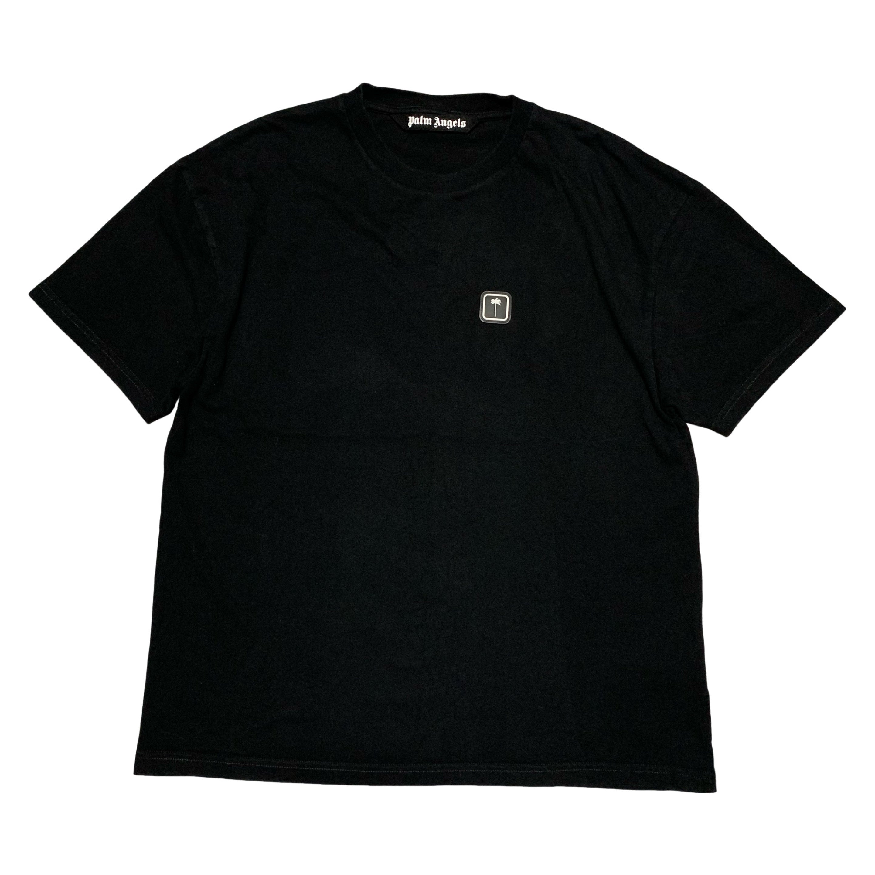 Palm Angels Large Palm Tree Patch Black Tee