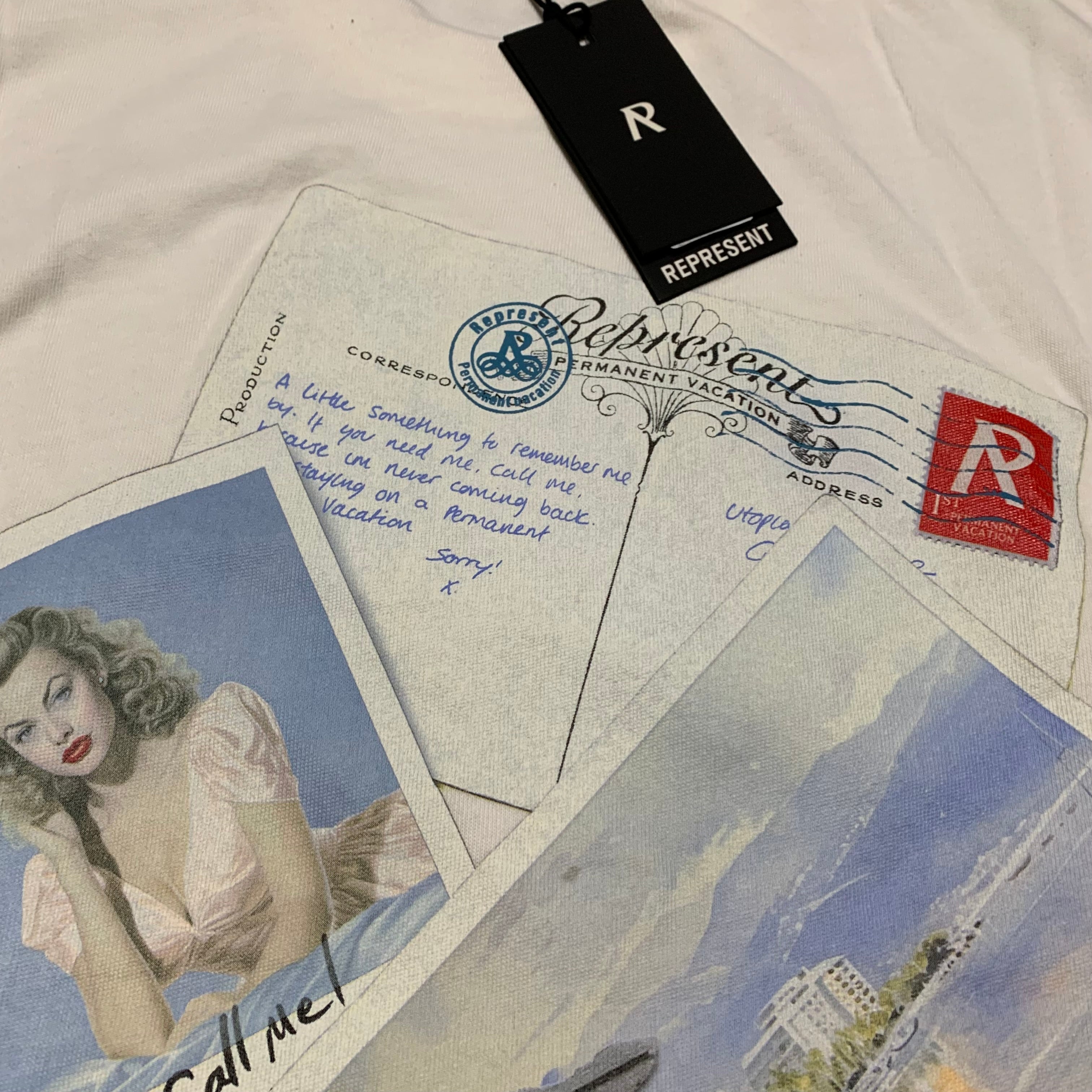 Represent XXS Girls Of Summer Flat White Tee