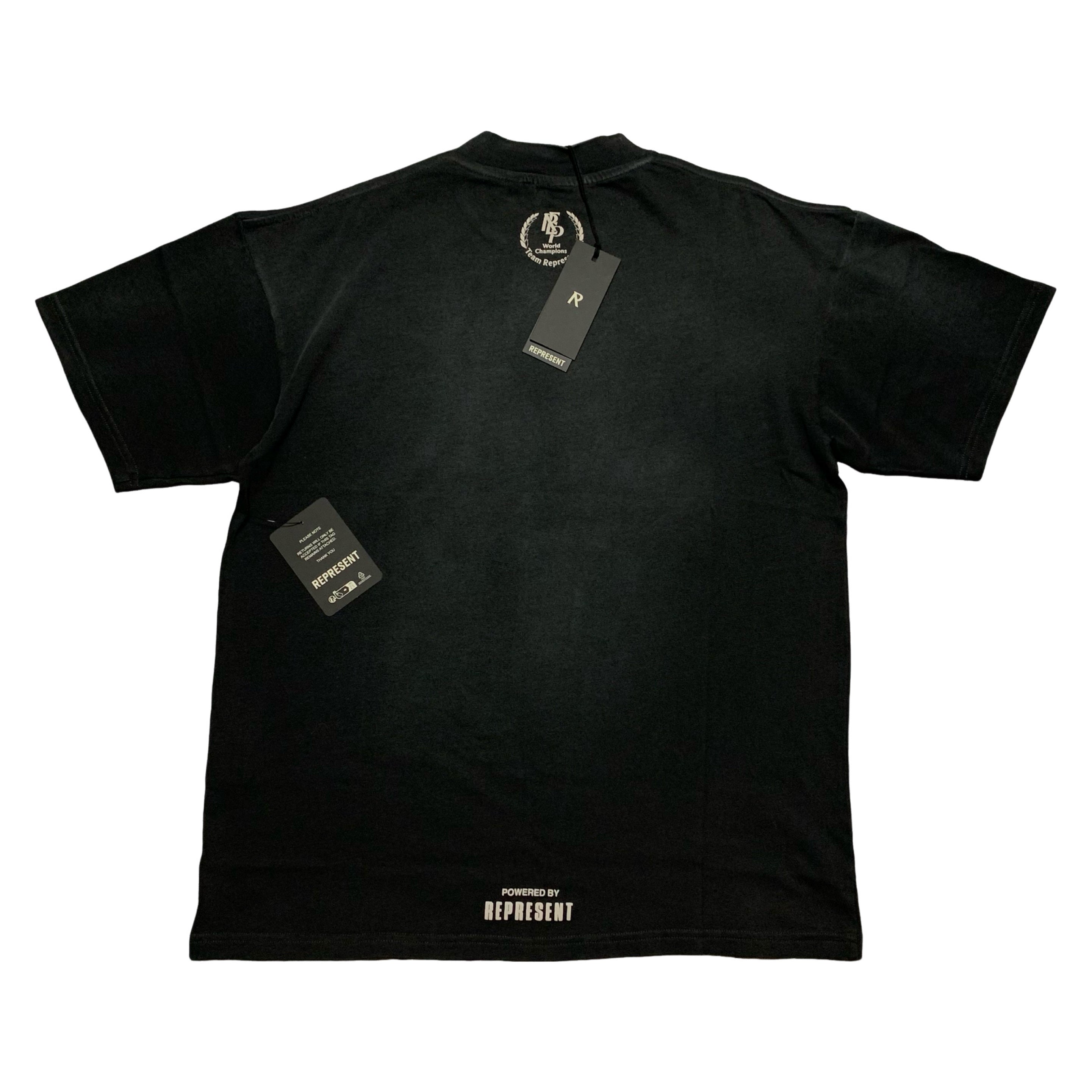 Represent XS Championship Stained Black Tee