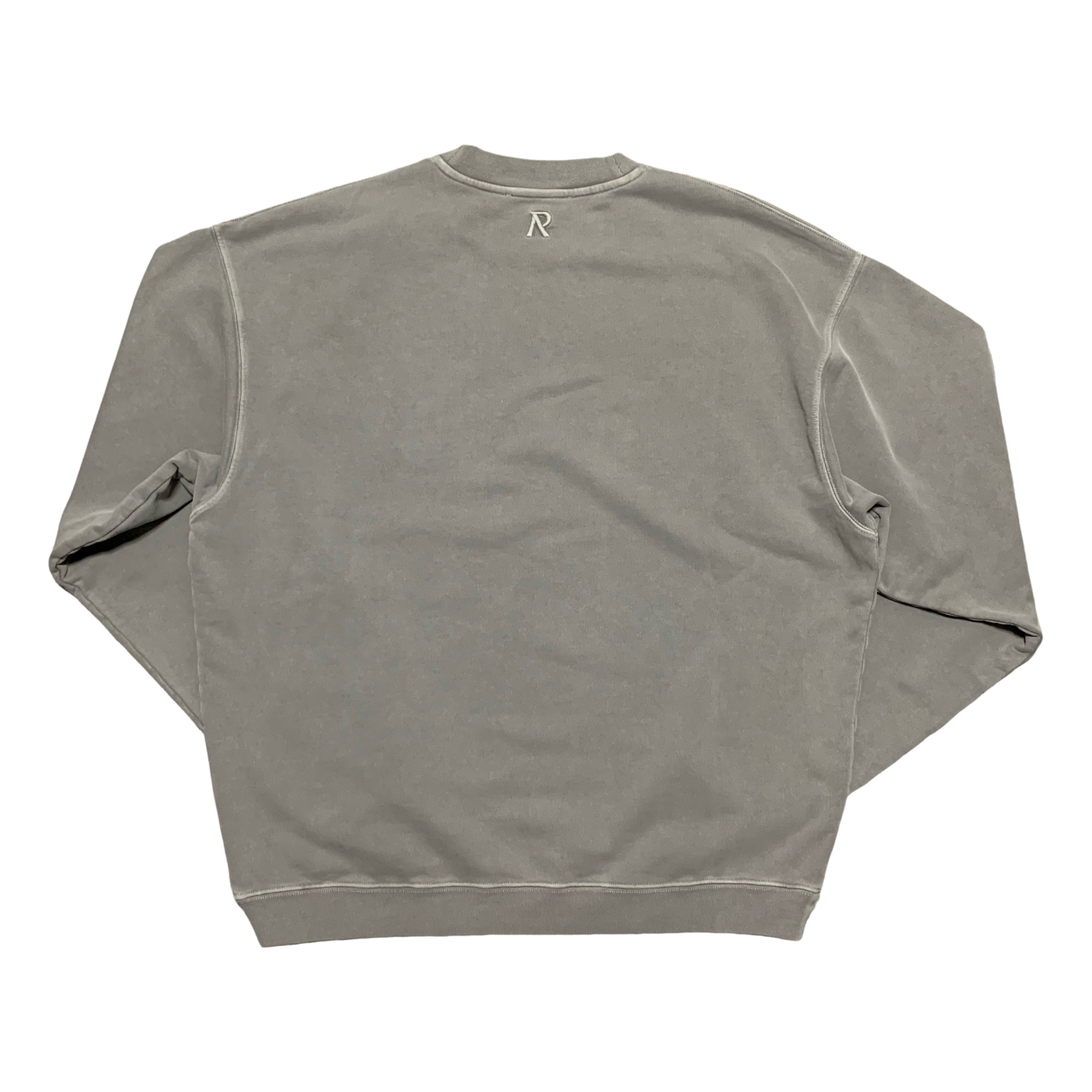 Represent Small Initial Ultimate Grey Sweater Sweatshirt