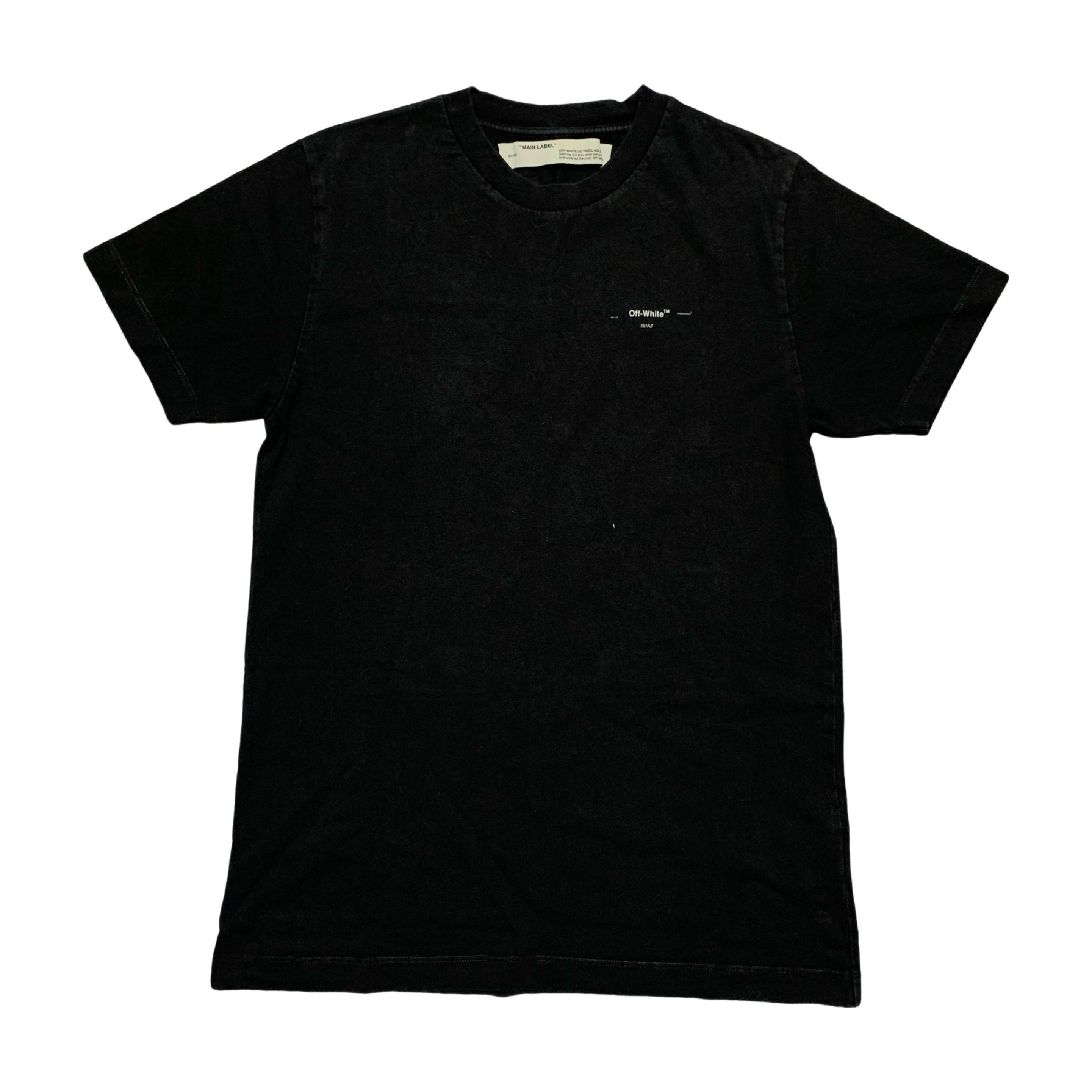 Off White Medium Arrows Black Tee Virgil Abloh