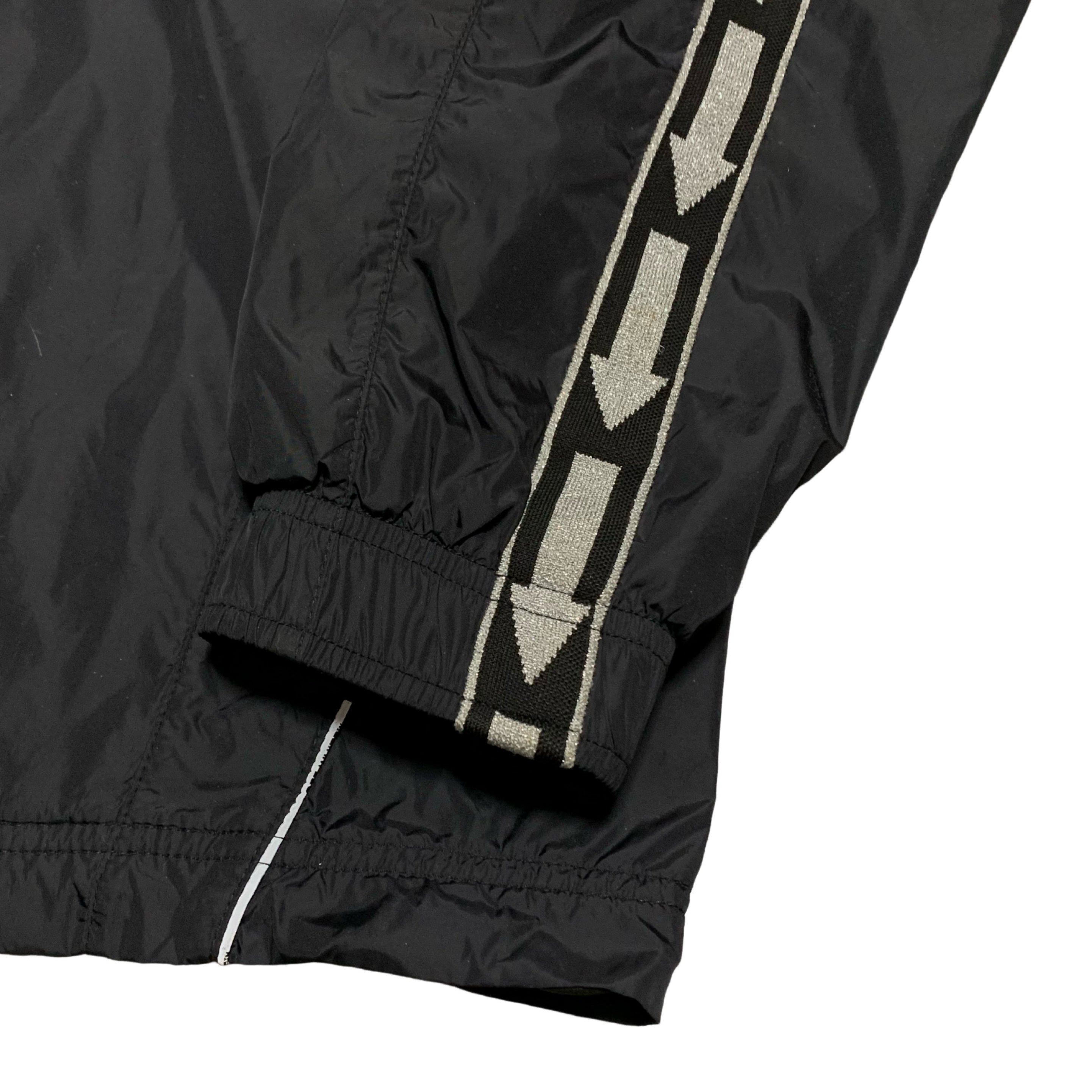 Off White Medium Track Jacket Black Track Top Virgil Abloh