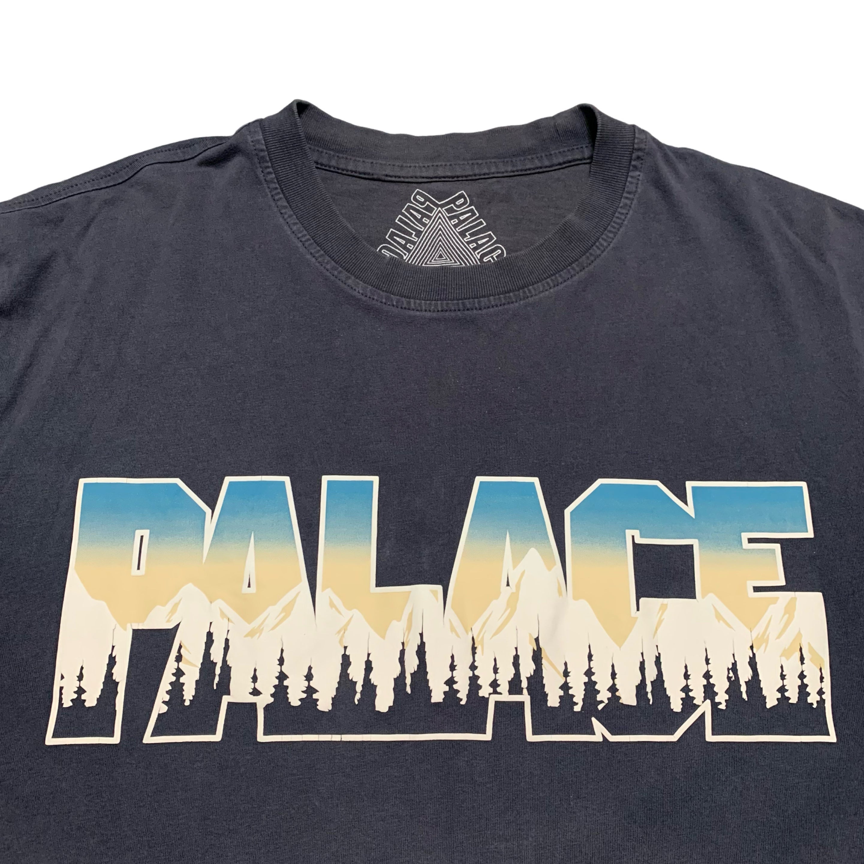 Palace Medium Palaska Navy Blue Tee Palace Skateboards