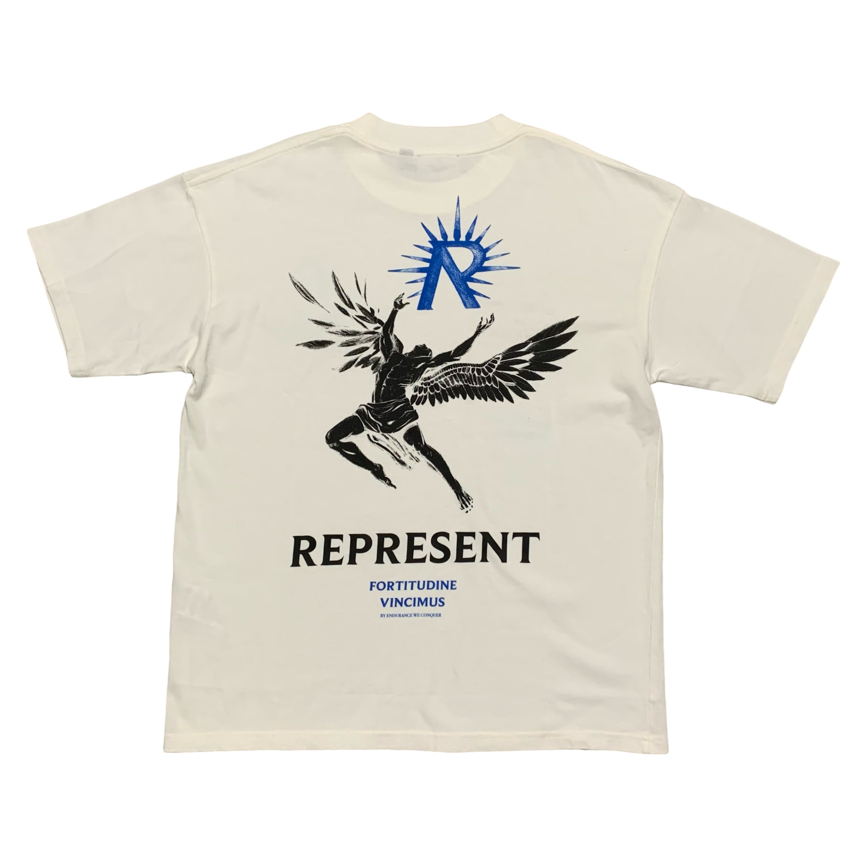Represent XS Icarus Graphic Flat White Tee
