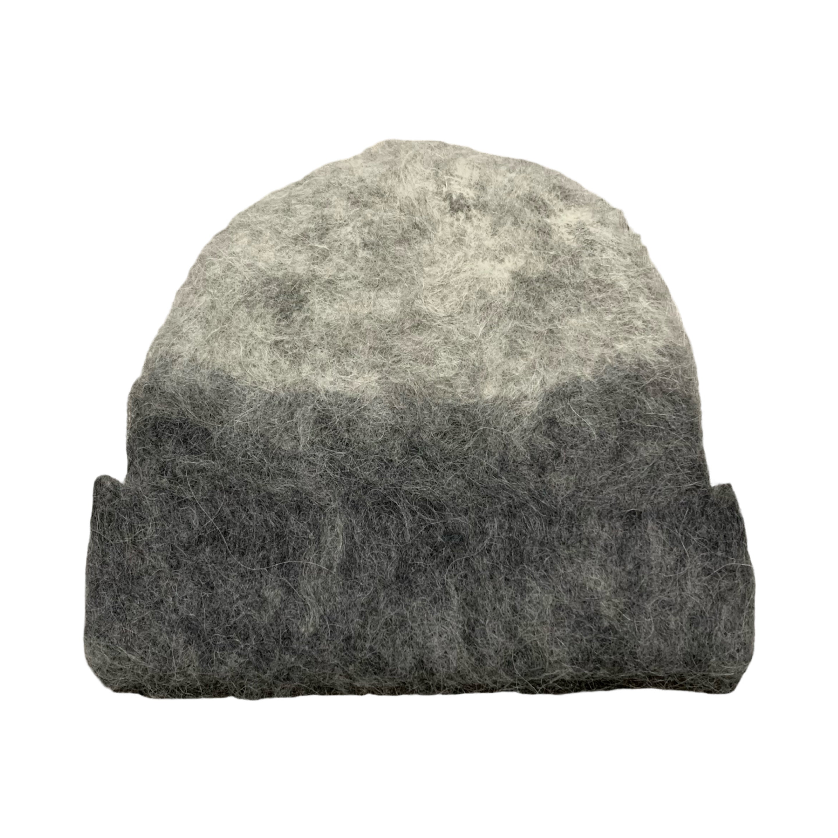 Represent Beanie Ombre Knit Light Grey Hat