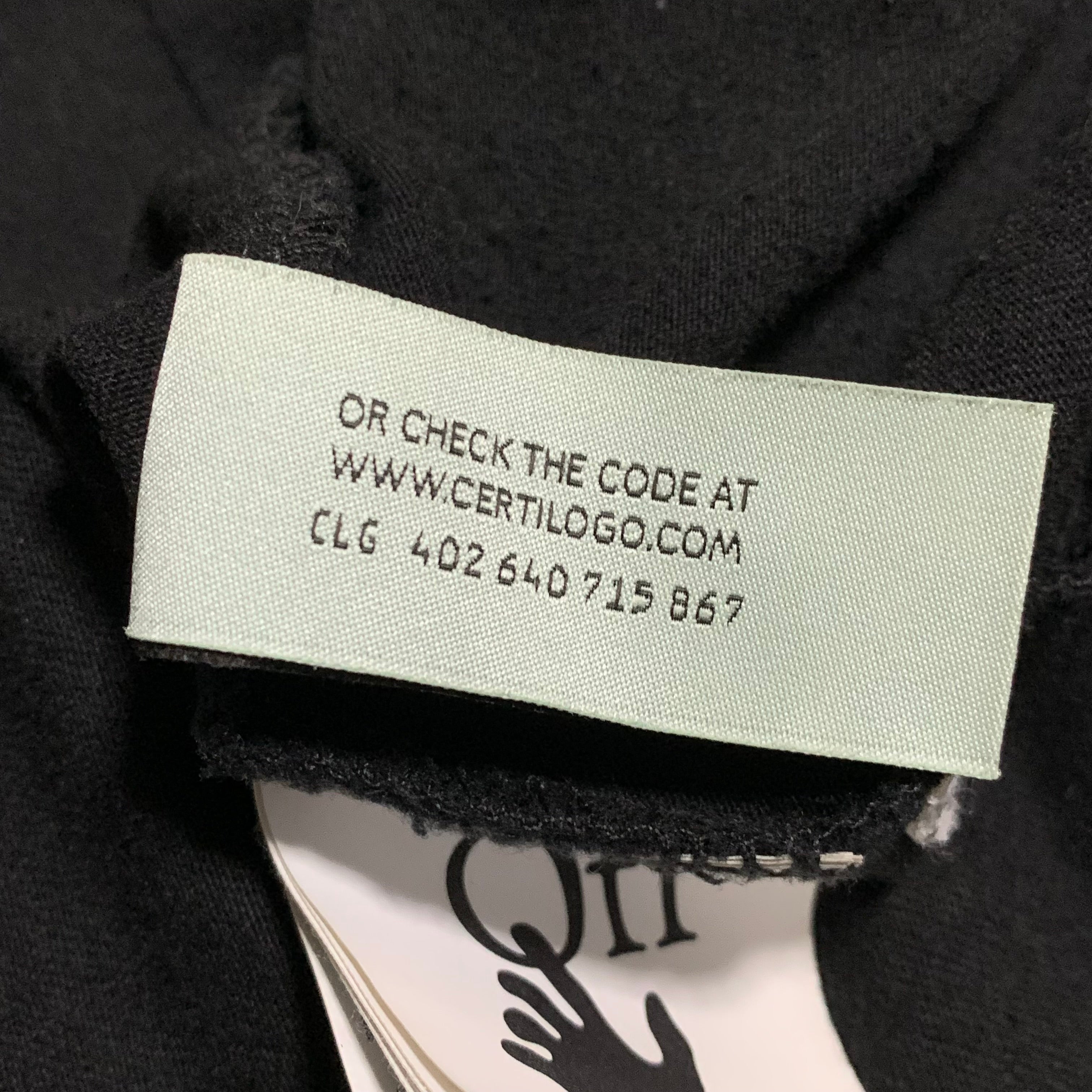 Off White XS Tee Pivot Fish Arrows Black T-Shirt Virgil Abloh