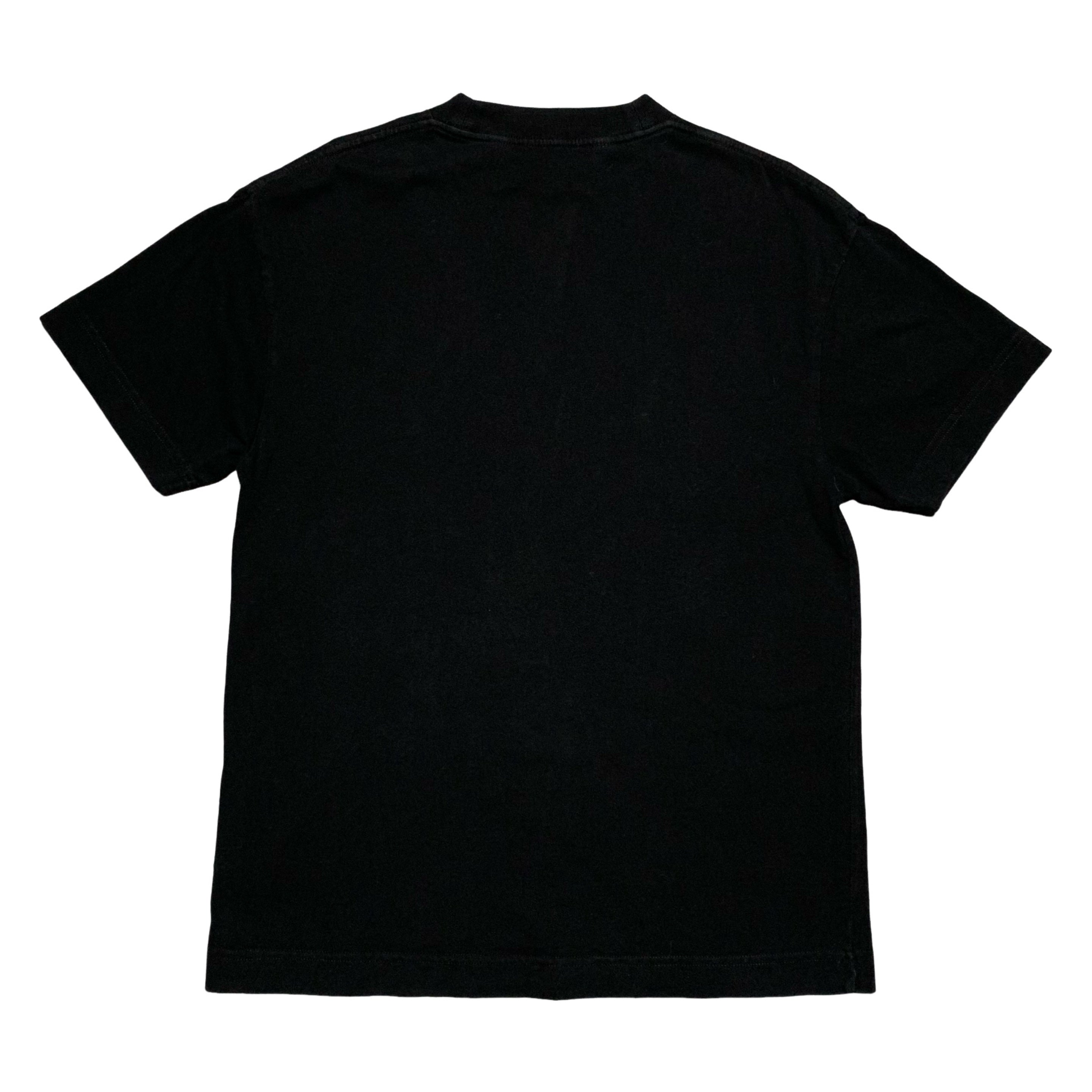 Palm Angels Small New York Sprayed Black Tee