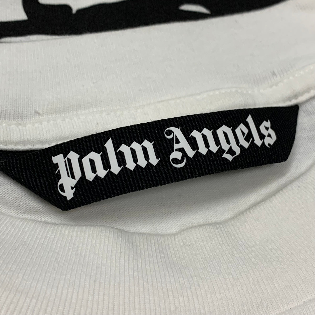 Palm Angels Large Tee Moneygram Haas F1 Team Miami White T-Shirt