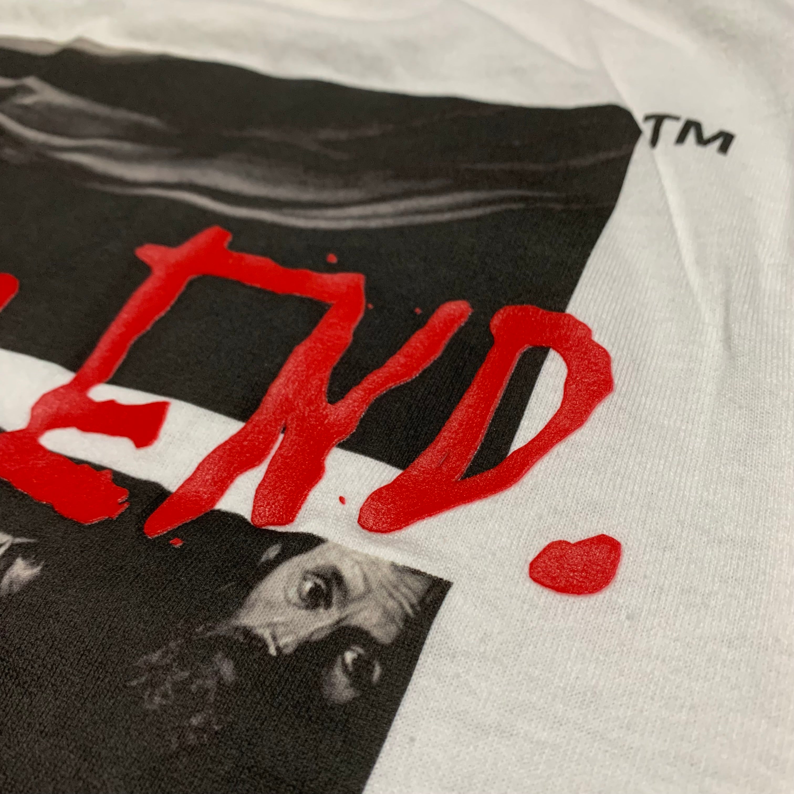 Off White Small Caravaggio Till The End White Tee Virgil Abloh