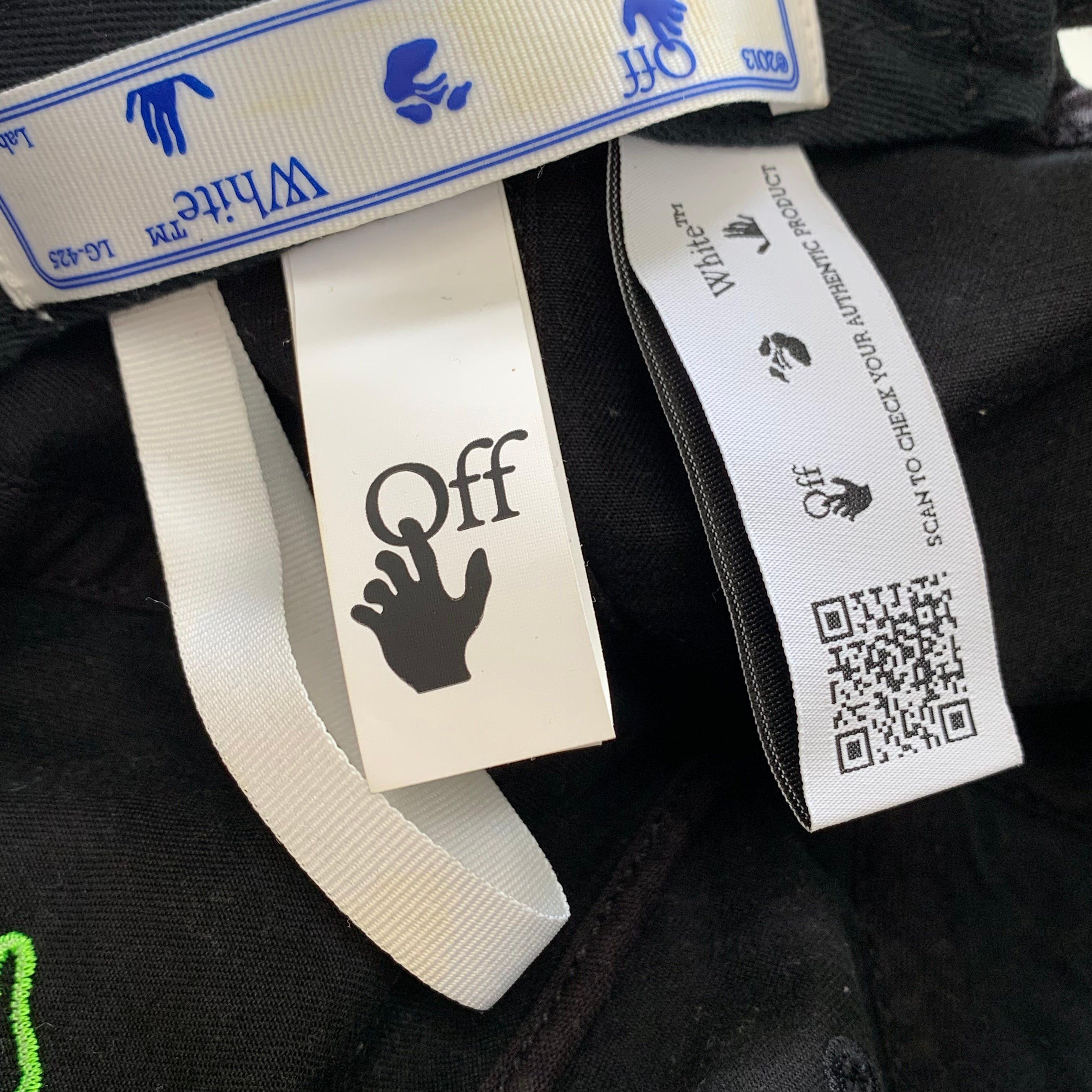 Off White Cap Mad Cat Black Cap Hat Virgil Abloh
