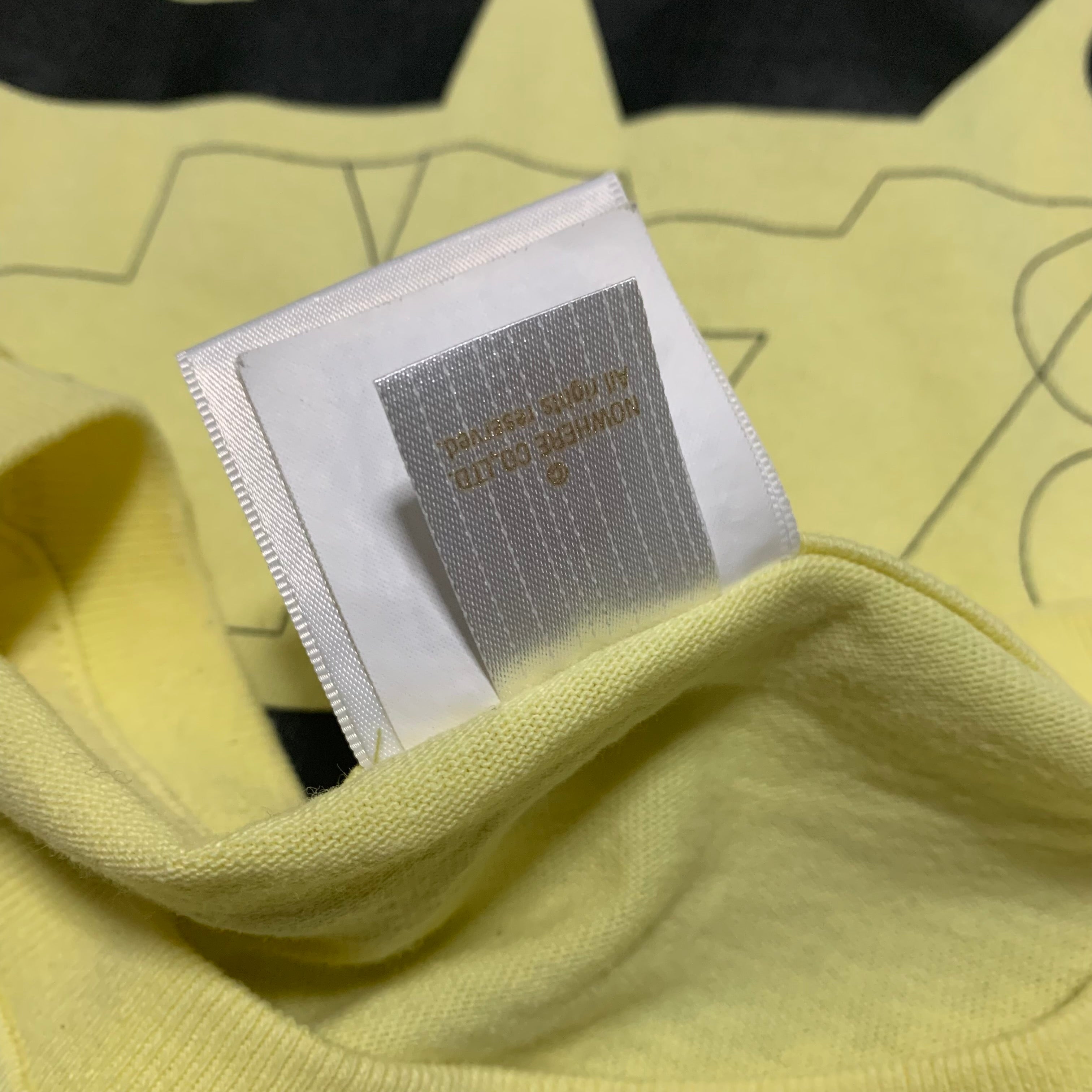 Bape Medium Yellow A Bathing Ape Tee