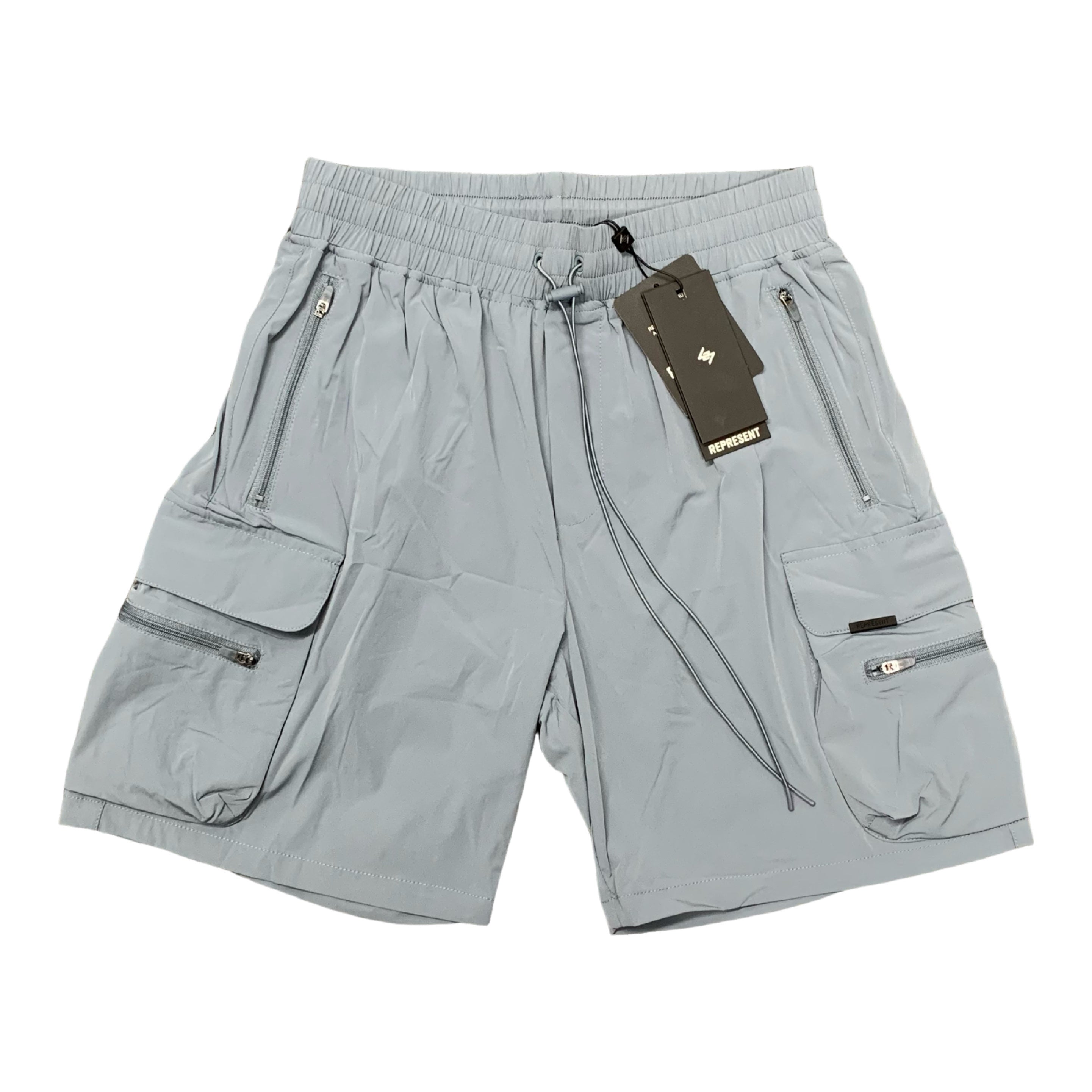 Represent Small Shorts 247 Dusky Navy Blue Track Pant Bottoms