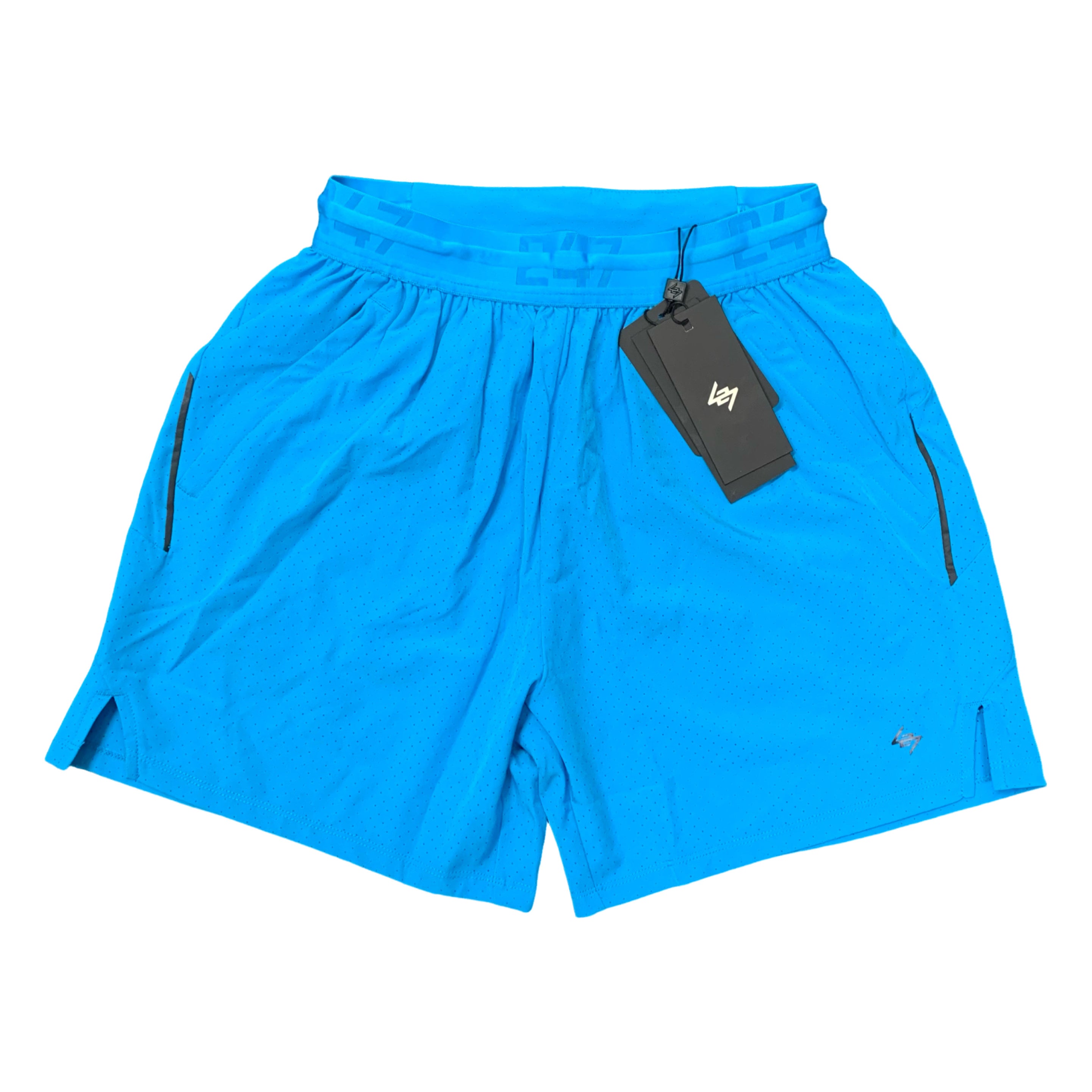 Represent Small Shorts 247 Fused Electric Blue Shorts