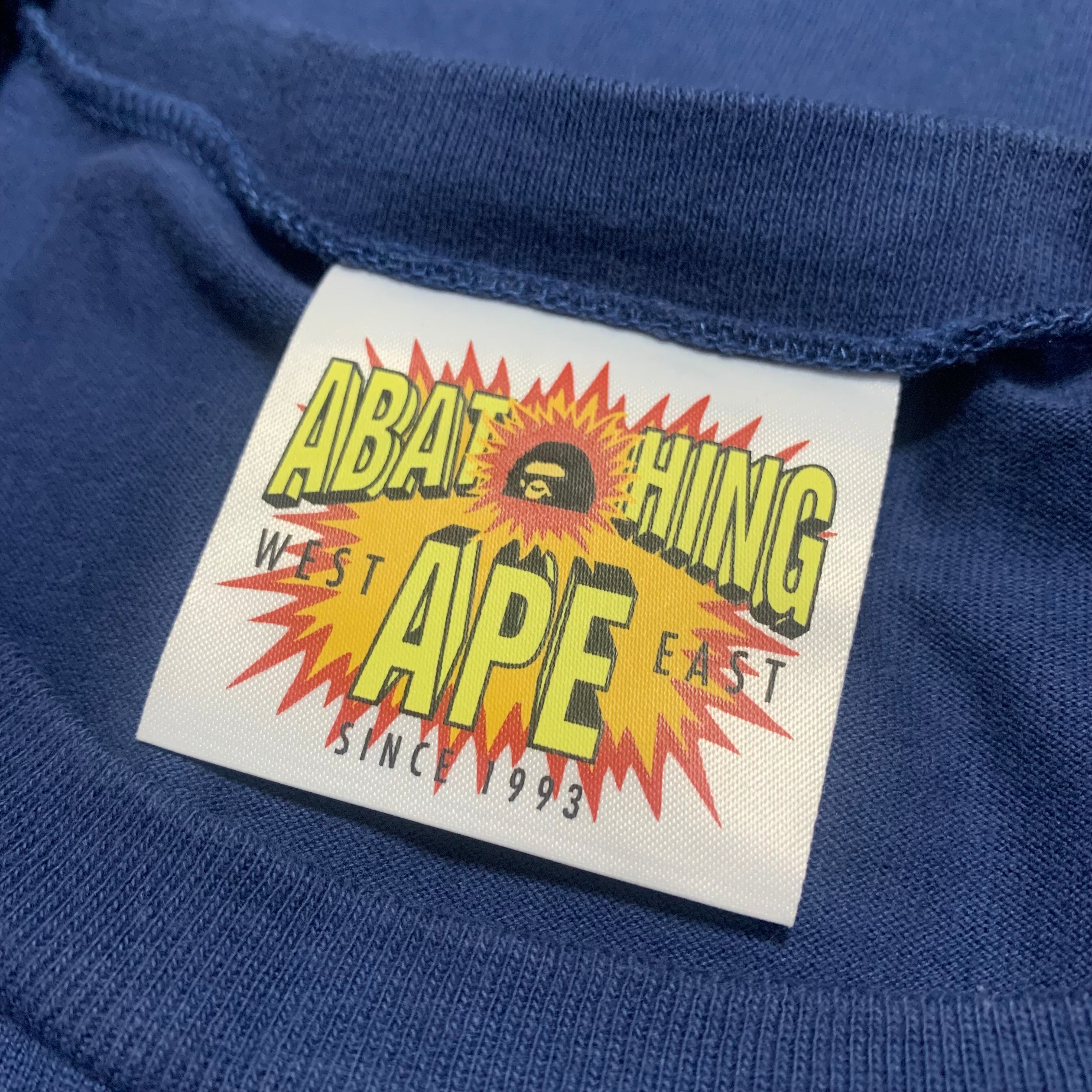 Bape Medium DJ Graphic Blue Tee A Bathing Ape Limited Edition Rare