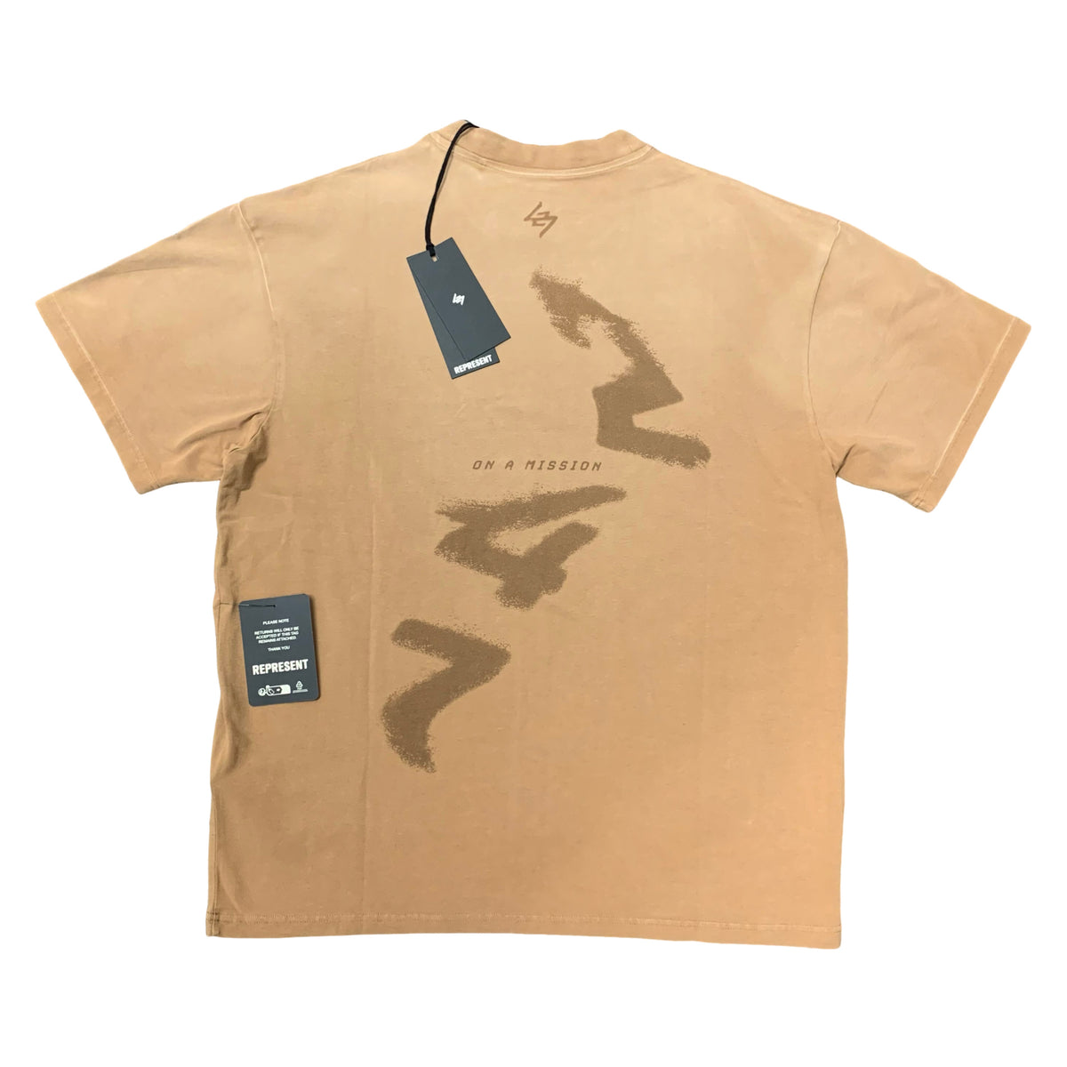 Represent Medium Tee 247 Motion Oversized Rust T-Shirt