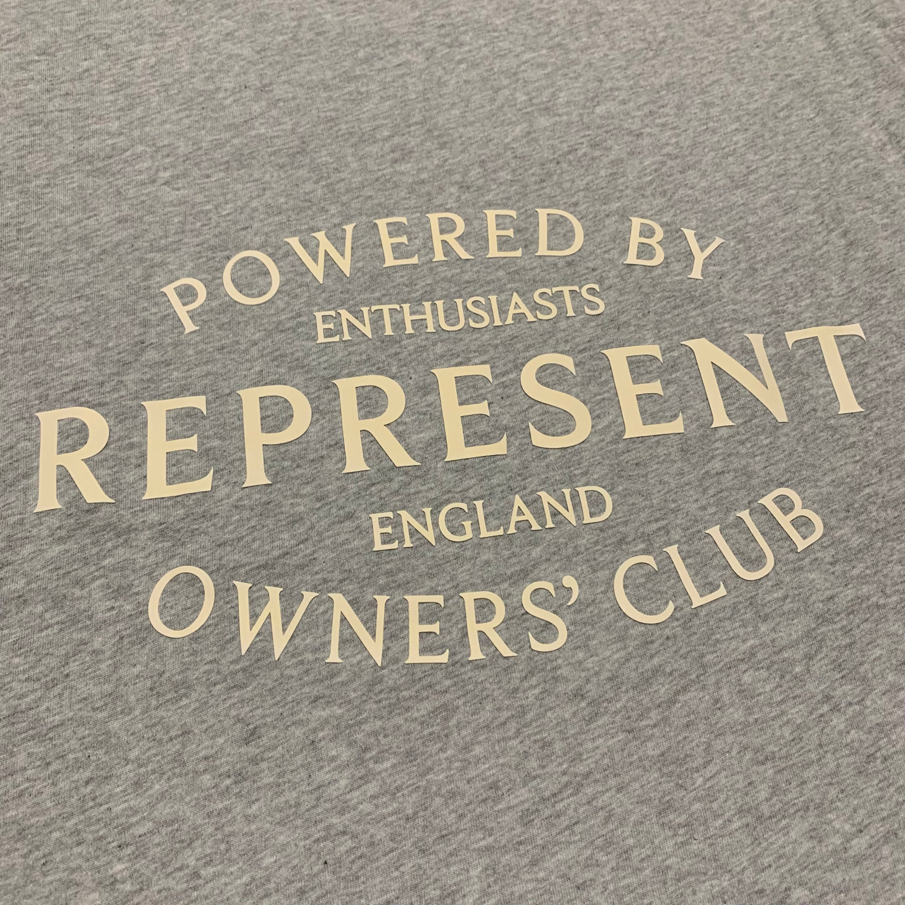 Represent Small Owners Club Stamp Grey Tee