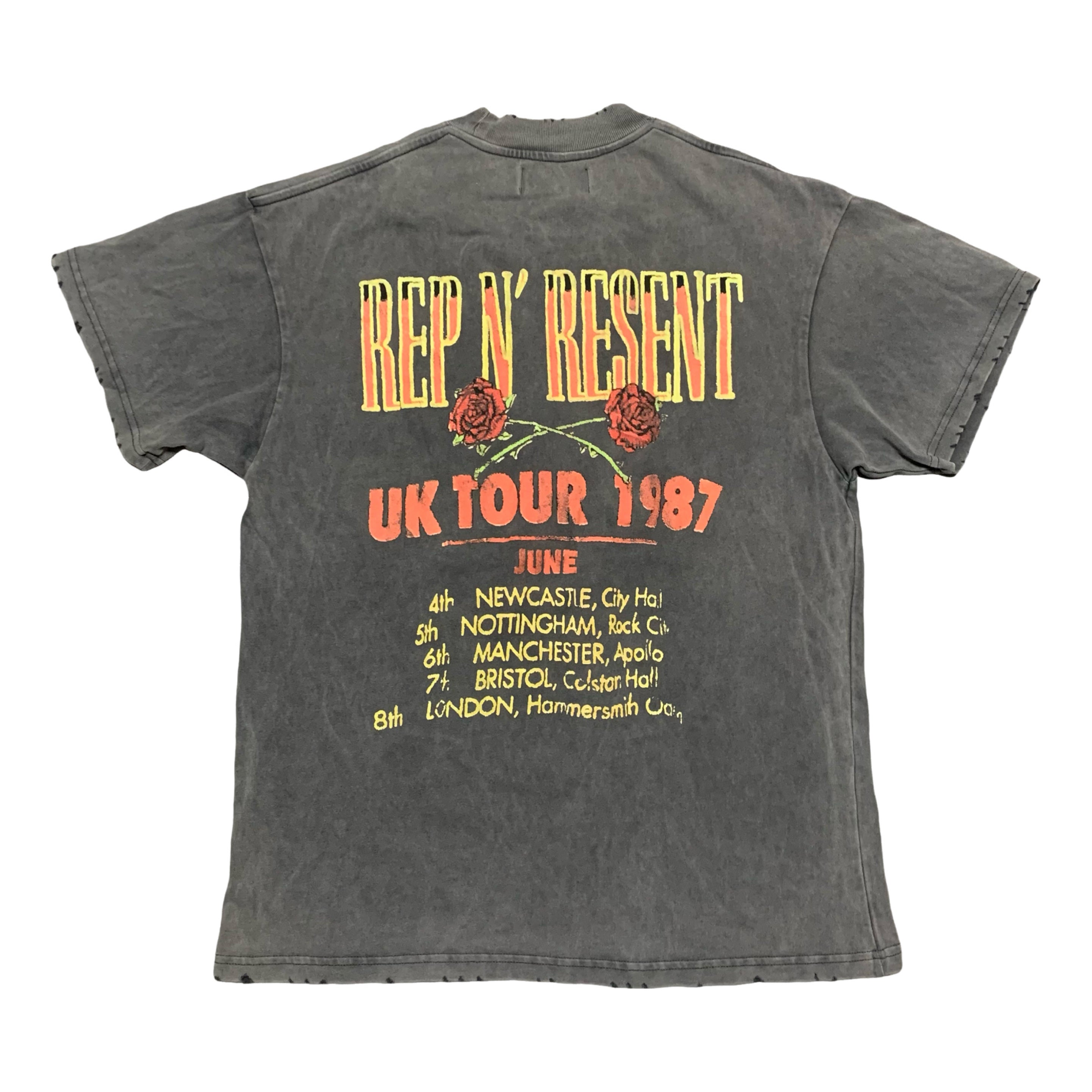 Represent XS Rep N Resent Vintage Grey Tee