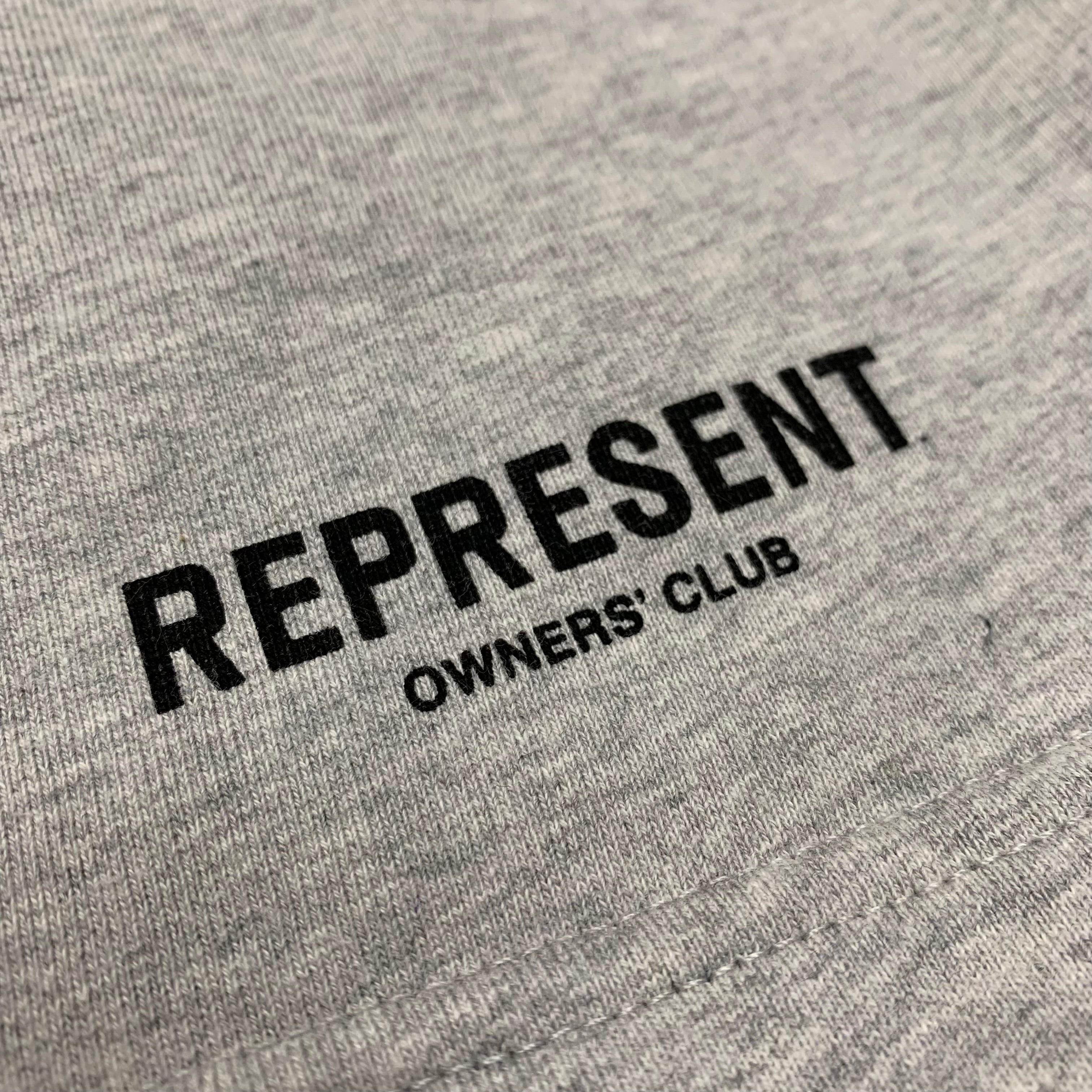 Represent Large Shorts Owners Club Grey Bottoms