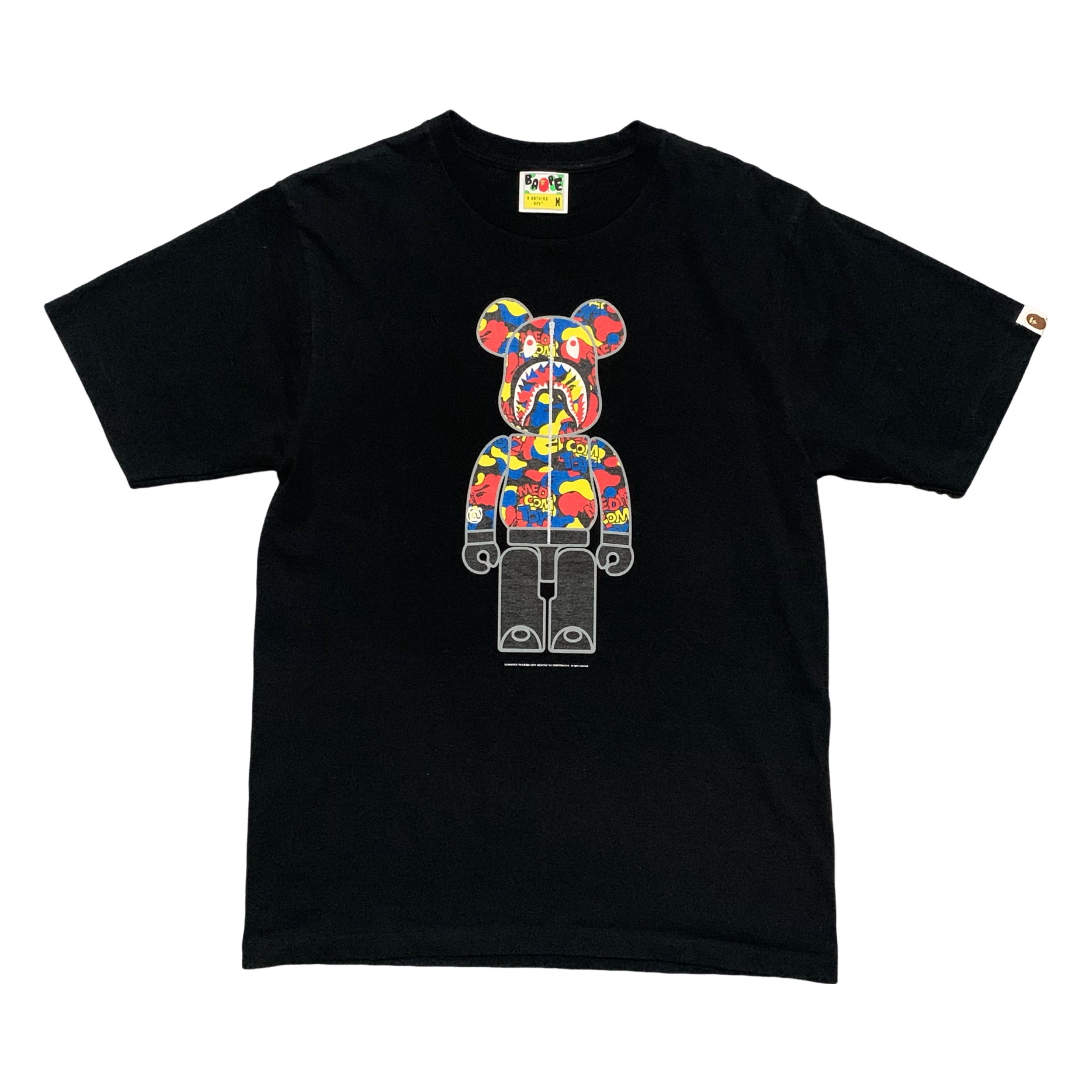 Bape Medium Medicom Toy Camo Black Tee Bearbrick A Bathing Ape 2019