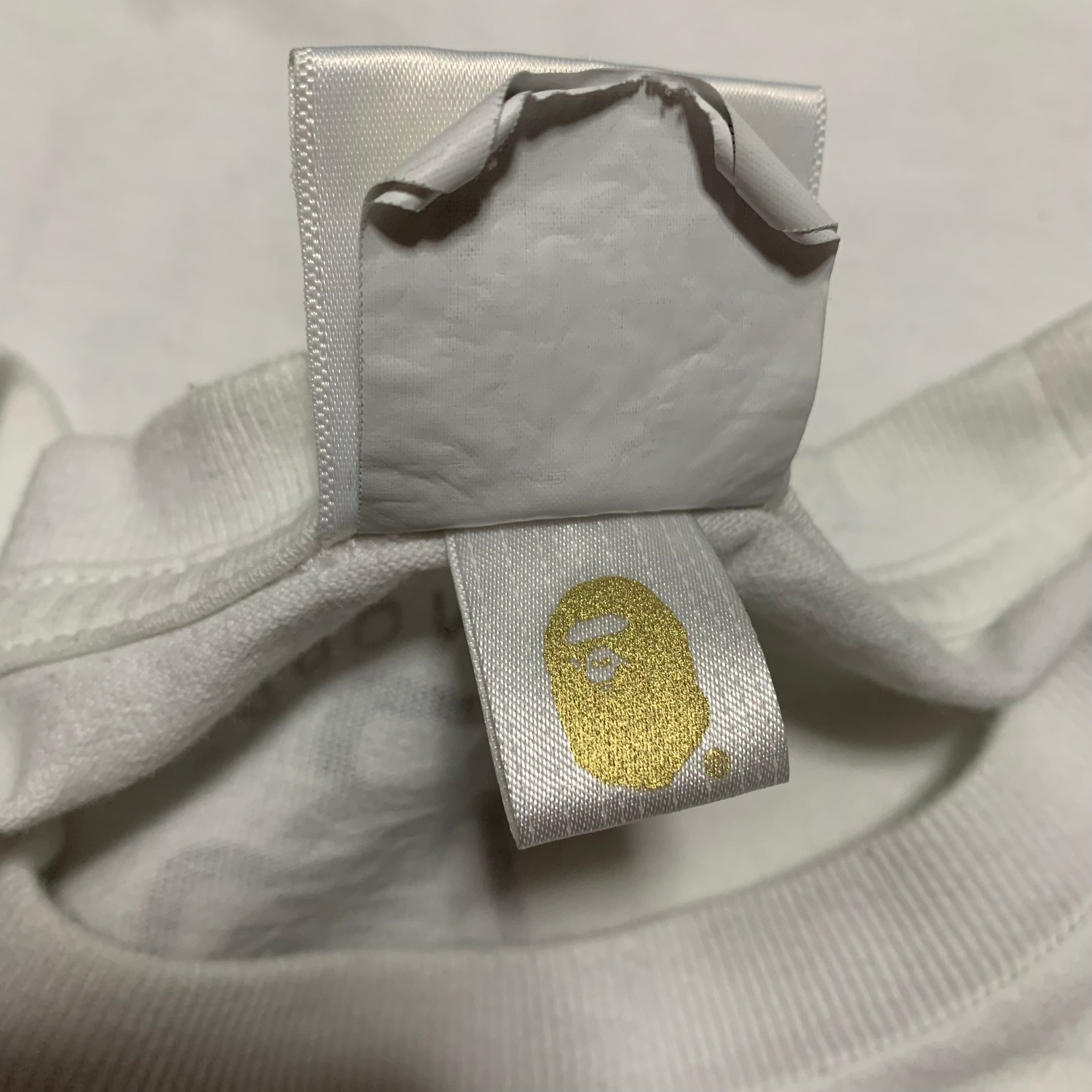 Bape XL Archive Graphic World Gone Mad White Tee 2022