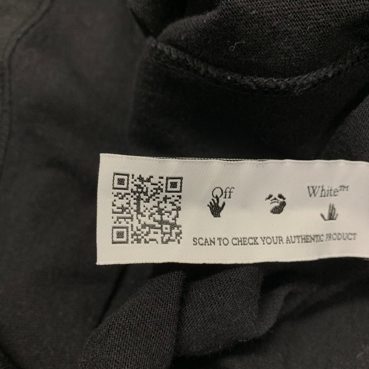 Off White Medium Tee Degrade Arrows Black T-Shirt Virgil Abloh