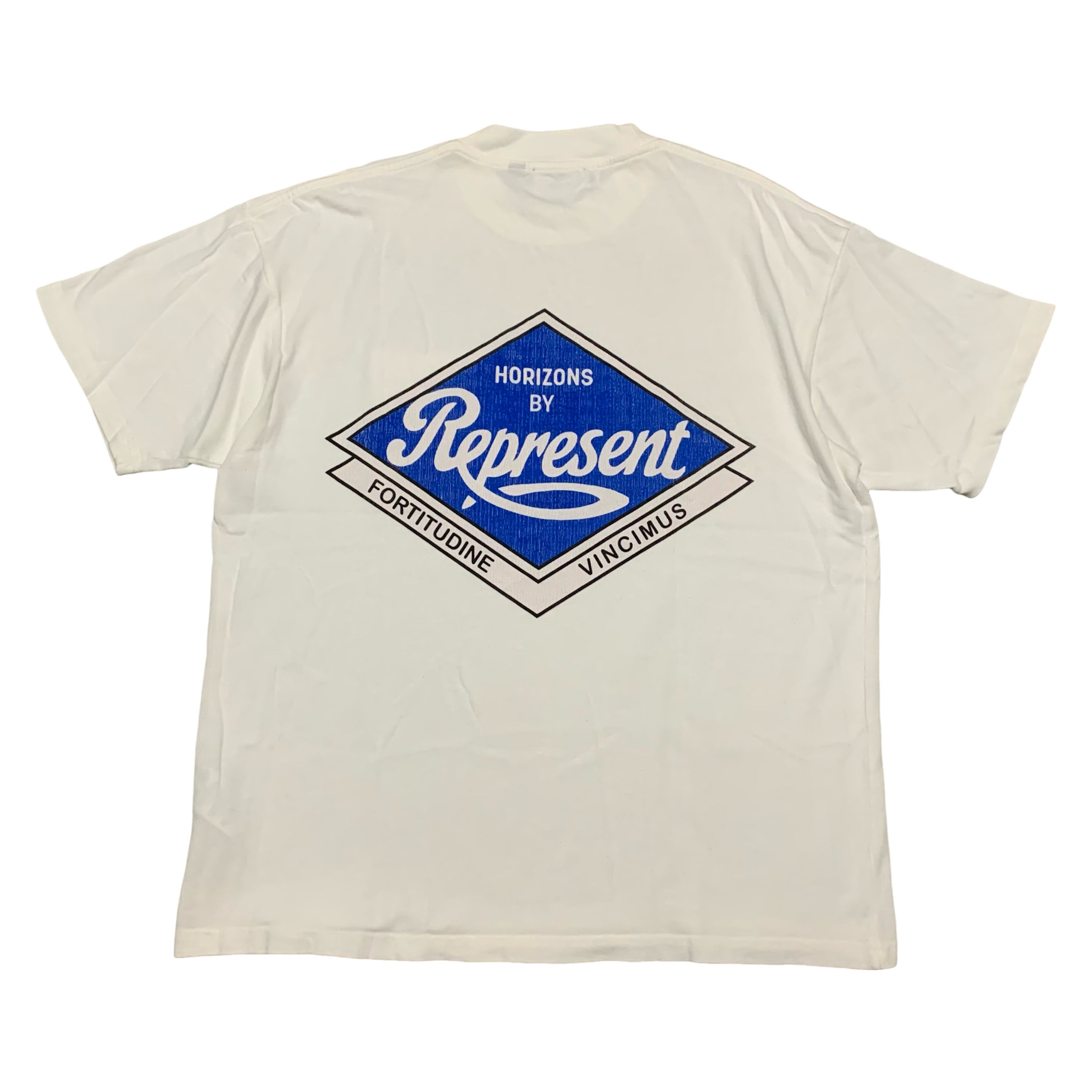 Represent Medium Classic Parts Flat White Pocket Tee