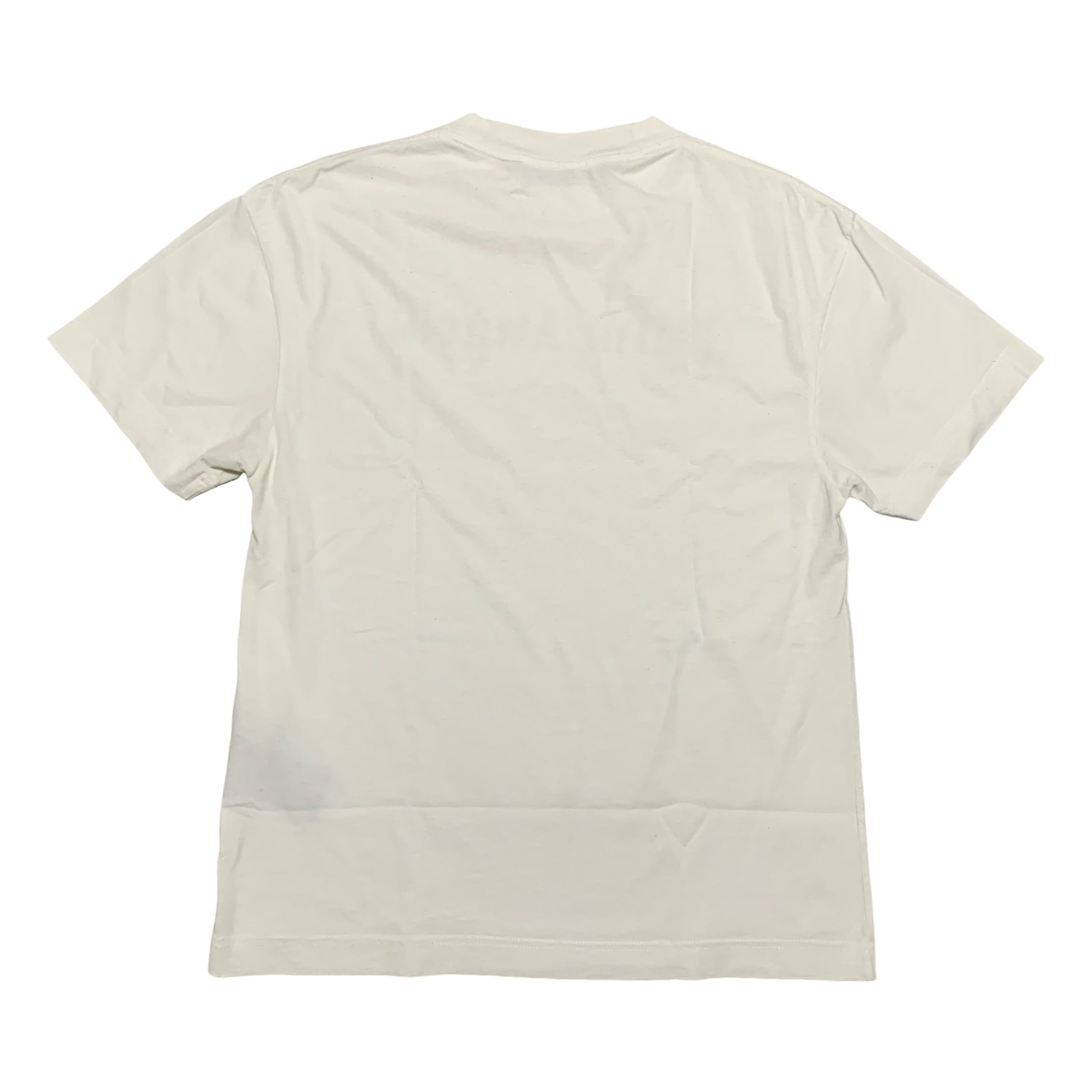 Palm Angels Small Firenze Sprayed White Tee