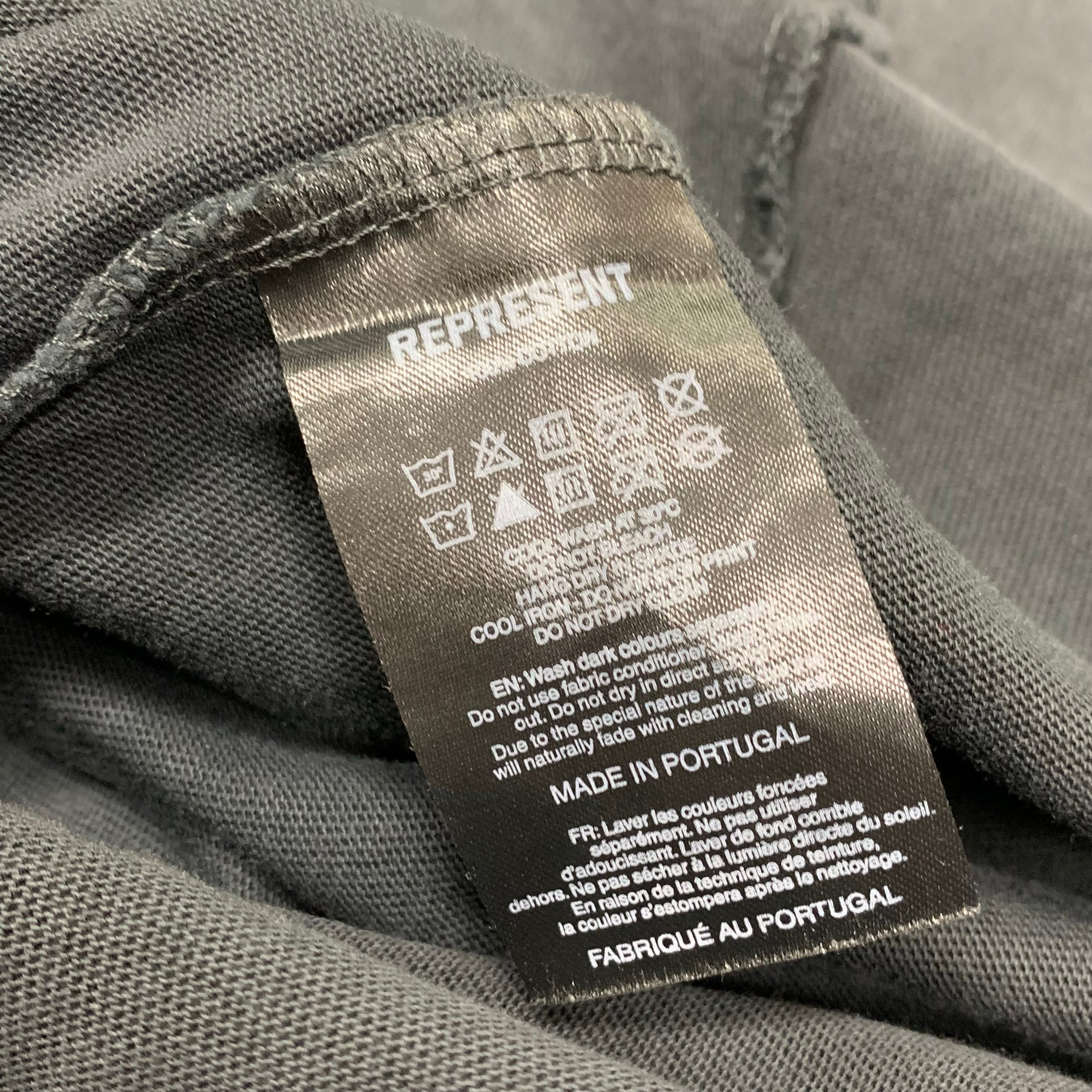 Represent Medium Horizons Aged Black T-Shirt