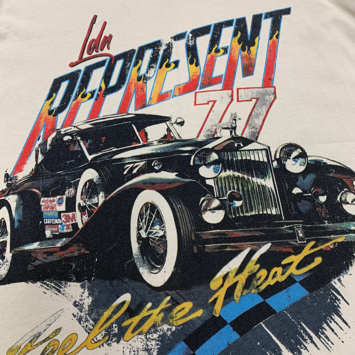 Represent Medium Tee Rep N Resent Vintage White T-Shirt