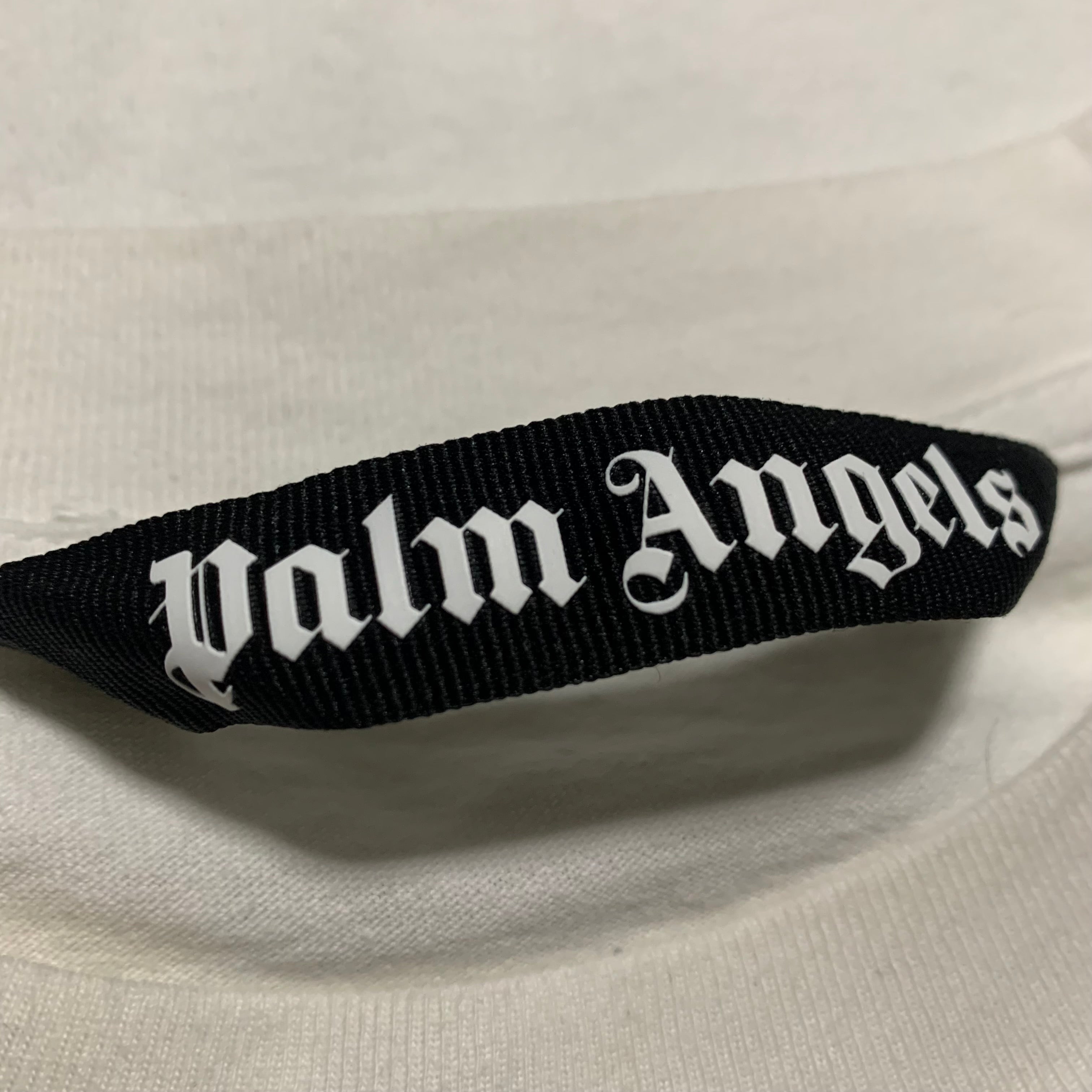 Palm Angels Large Kill The Bear White Tee