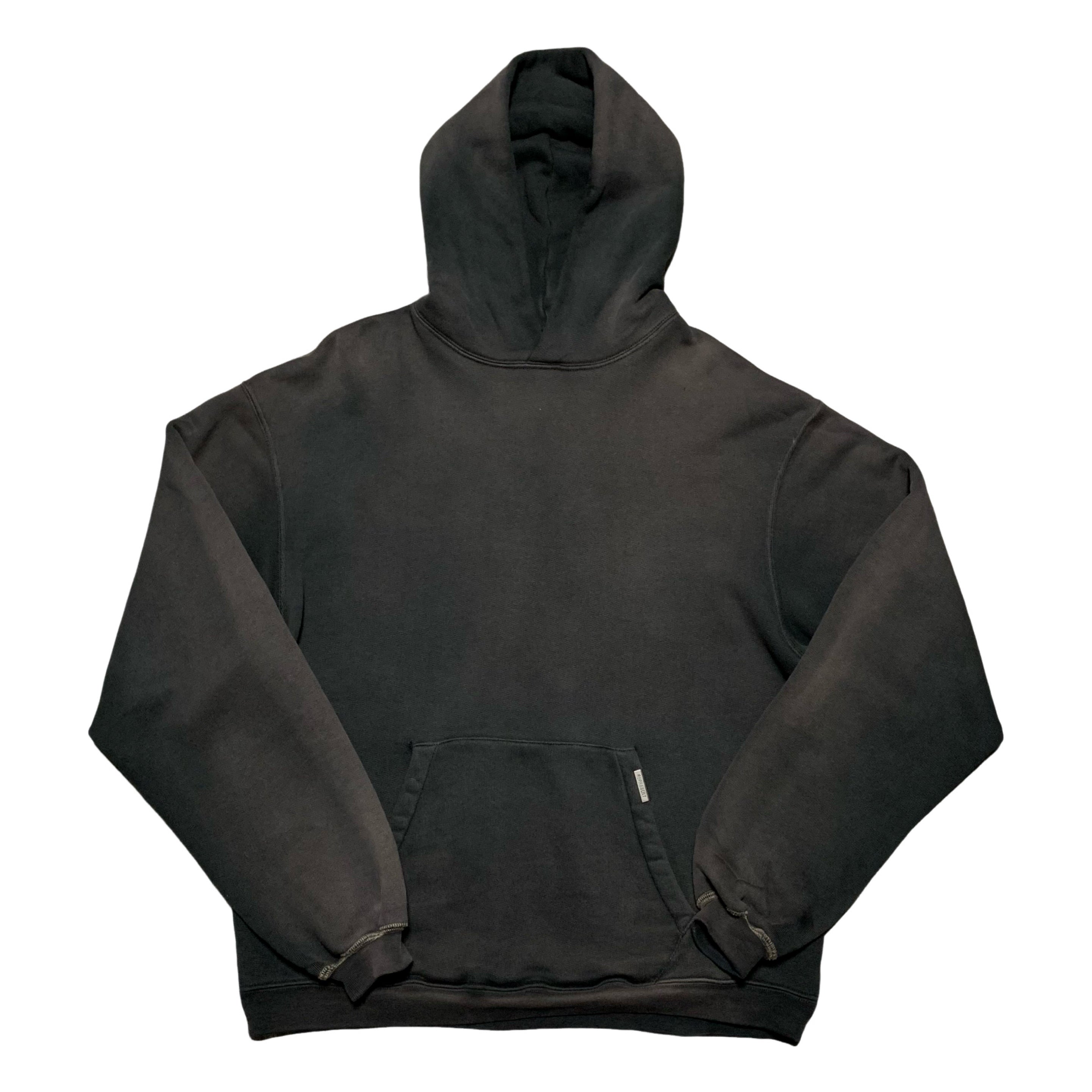 Represent XXS Initial Stained Black Hoodie Oversized Fit