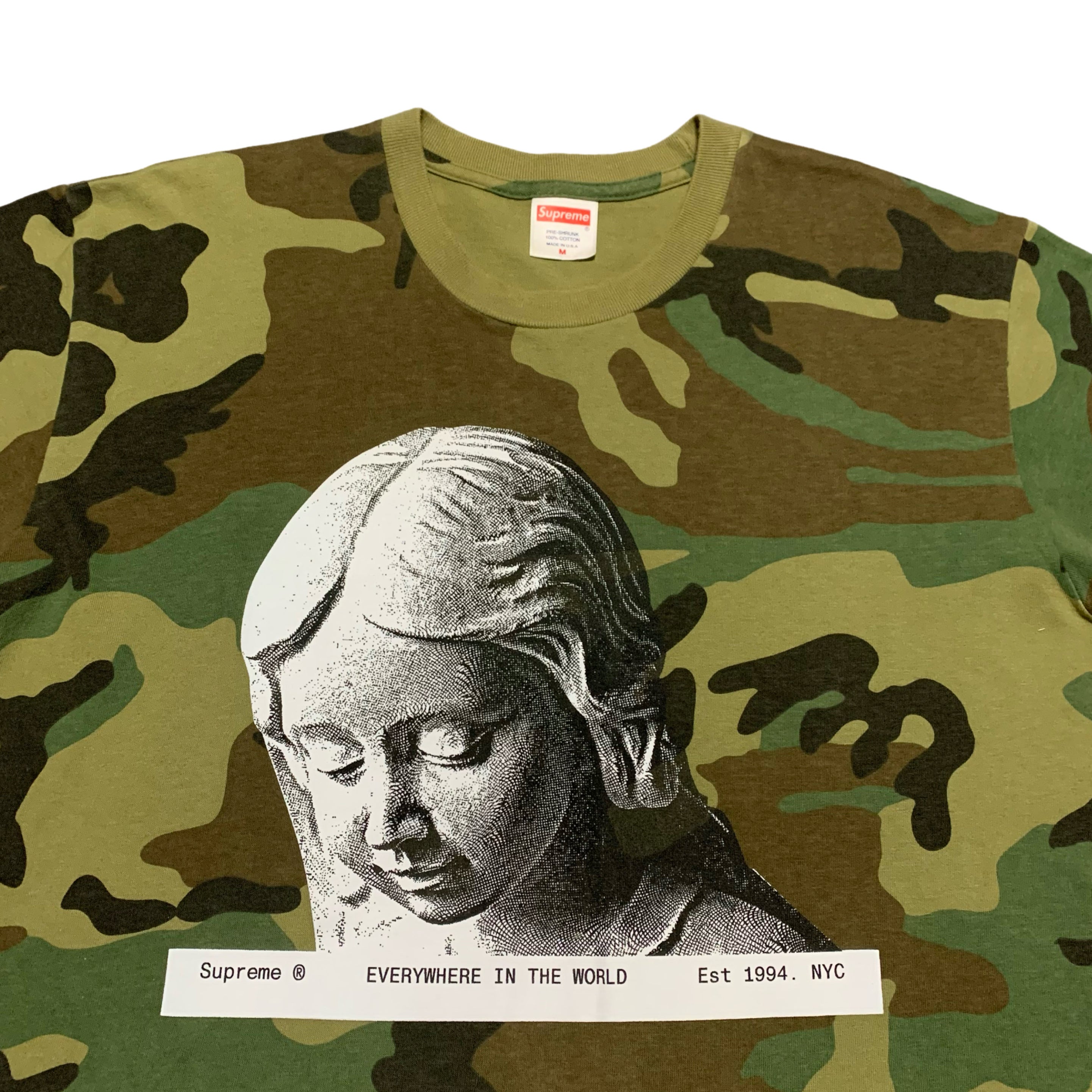 Supreme Medium Everywhere Woodland Camo Tee 2020