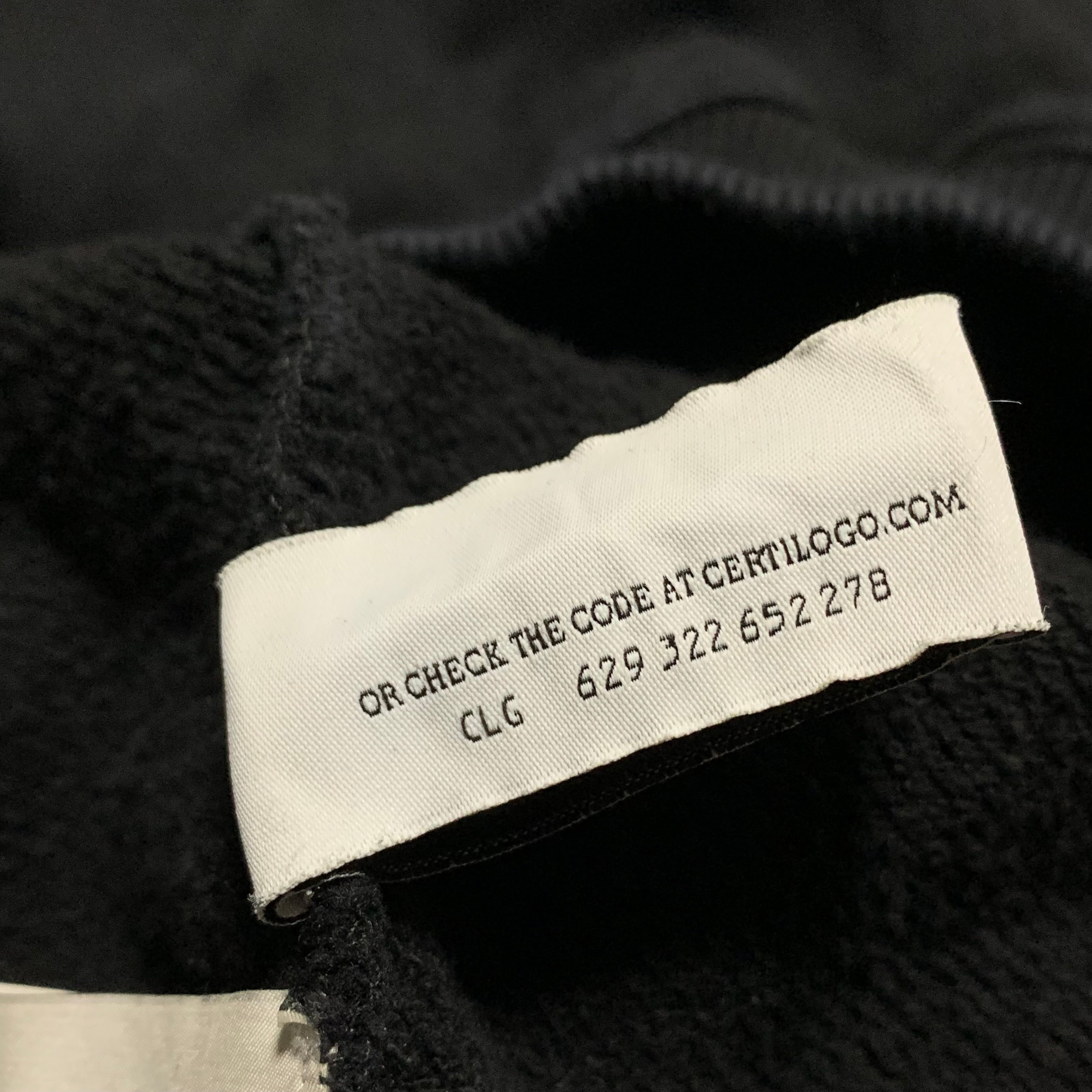 Off White Small Gradient Arrows Black Sweatshirt Crewneck Virgil Abloh