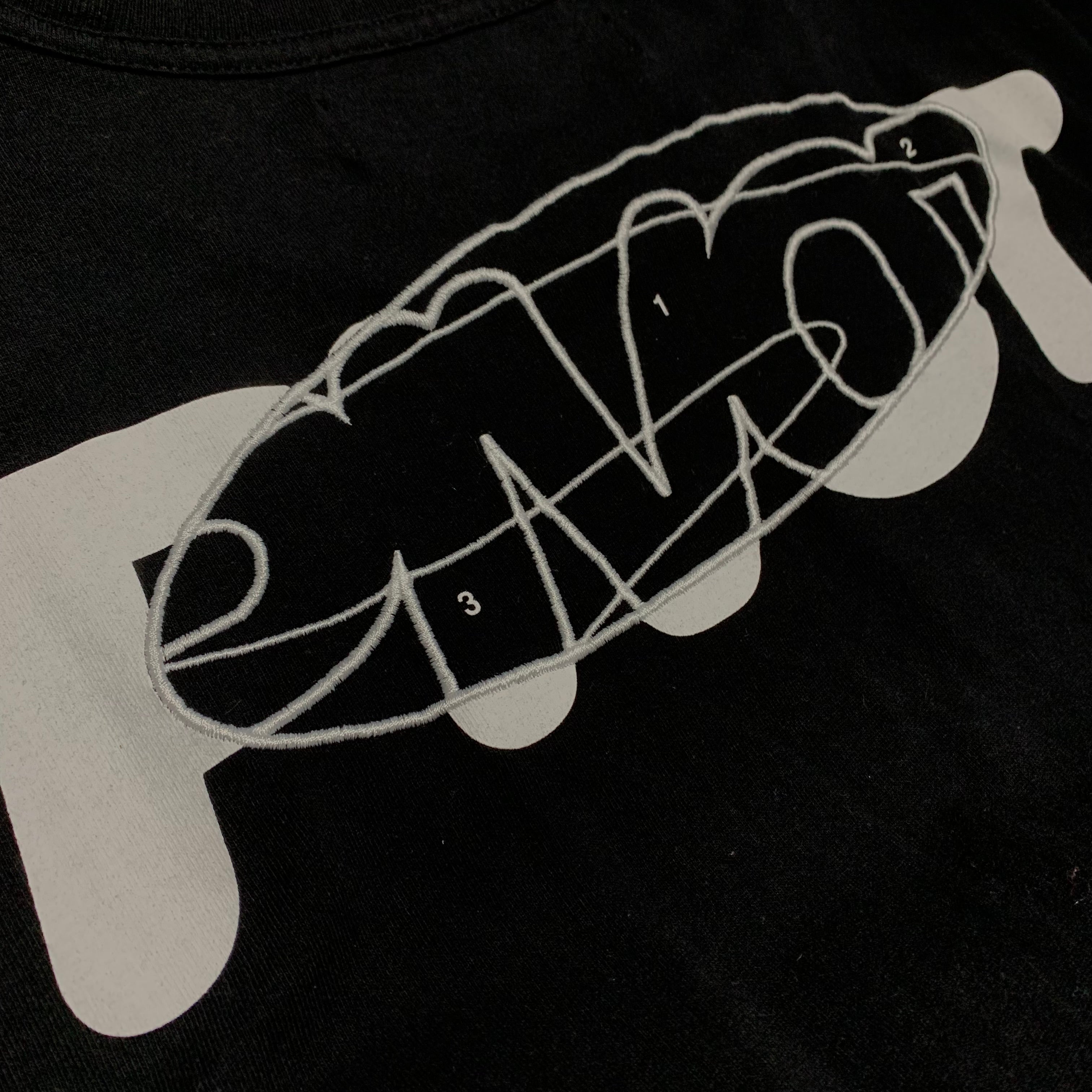 Off White Medium Worker Arrows Black Tee Virgil Abloh