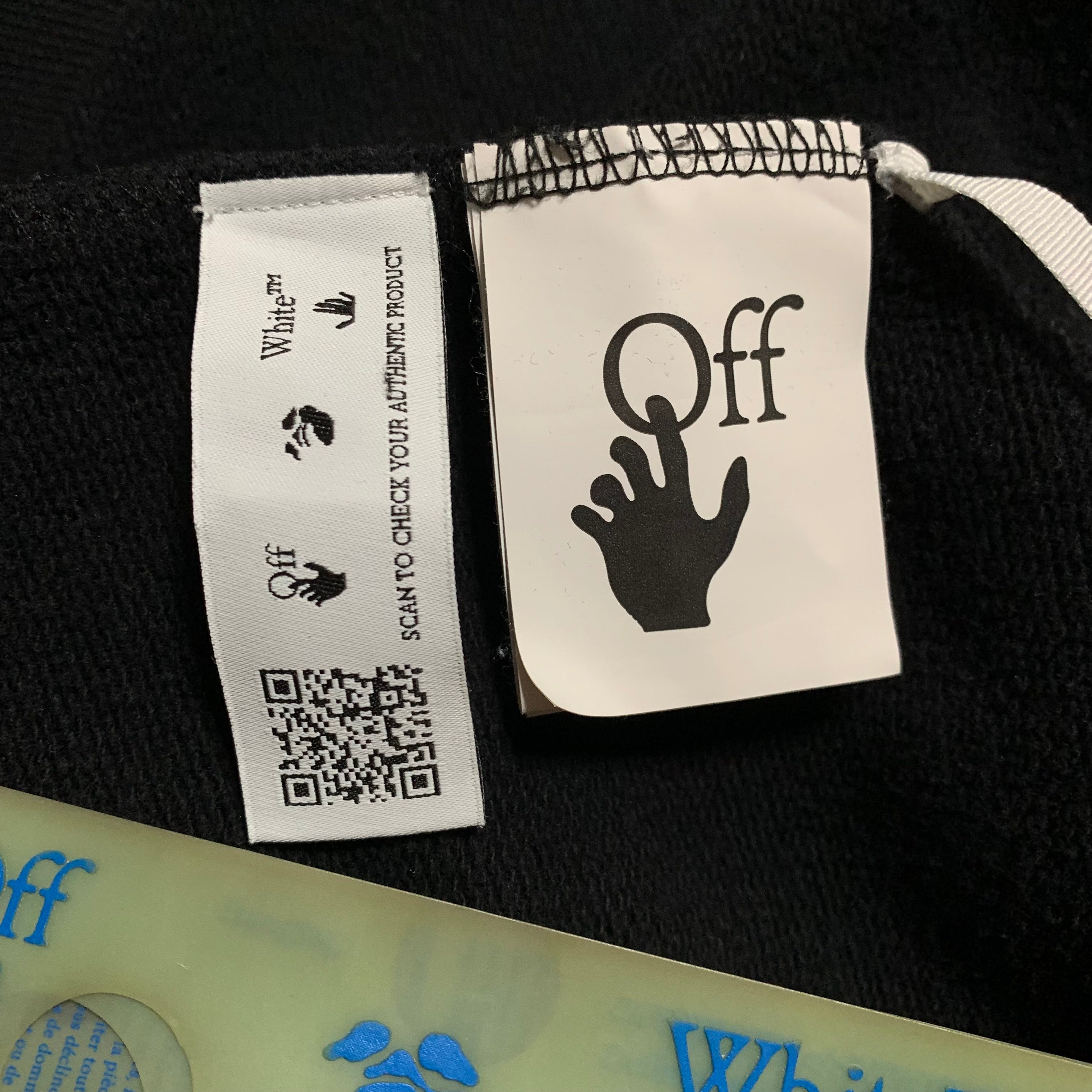 Off White Large Marker Arrows Black Sweatshirt Crewneck Virgil Abloh