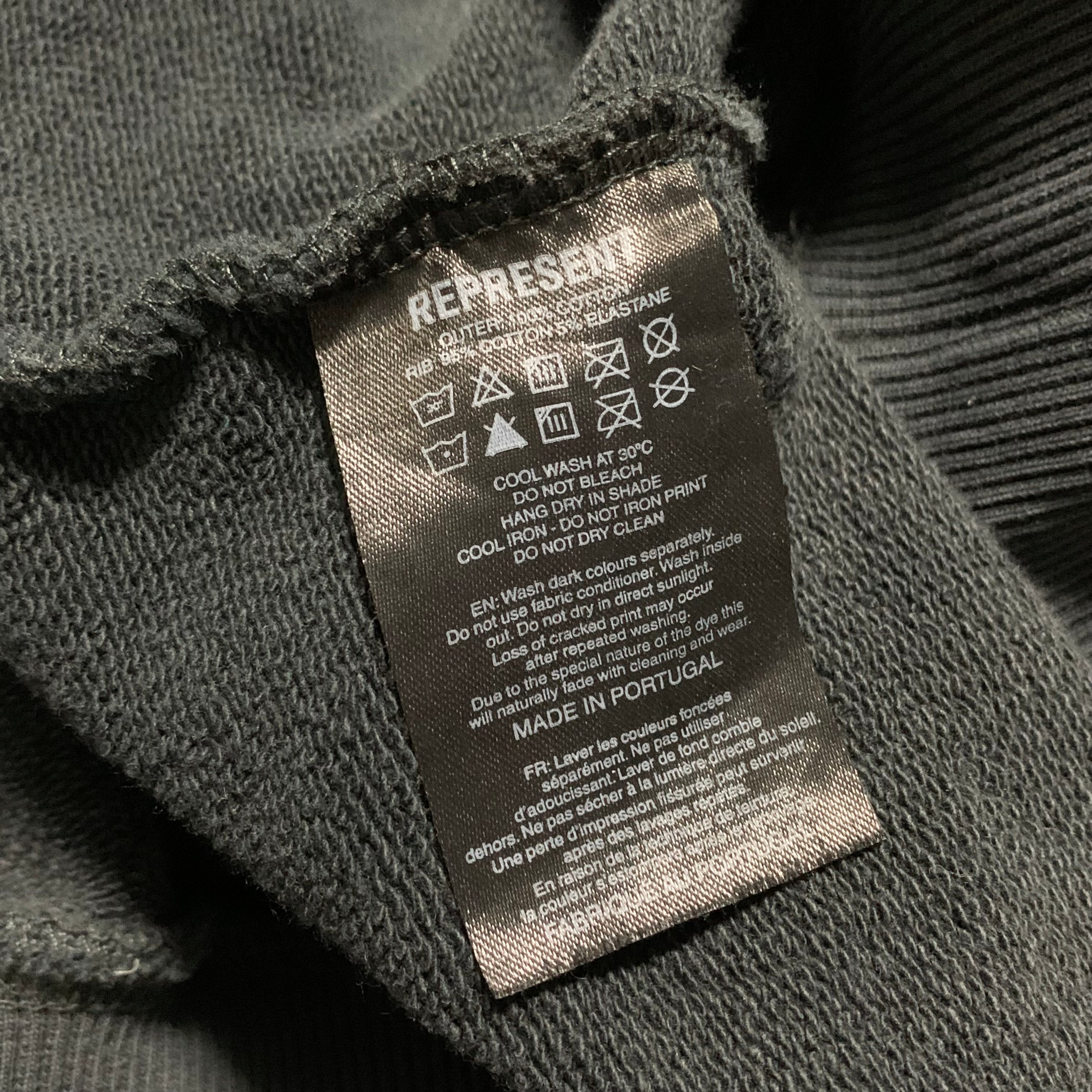 Represent Small Spirits Mascot Vintage Grey Hoodie