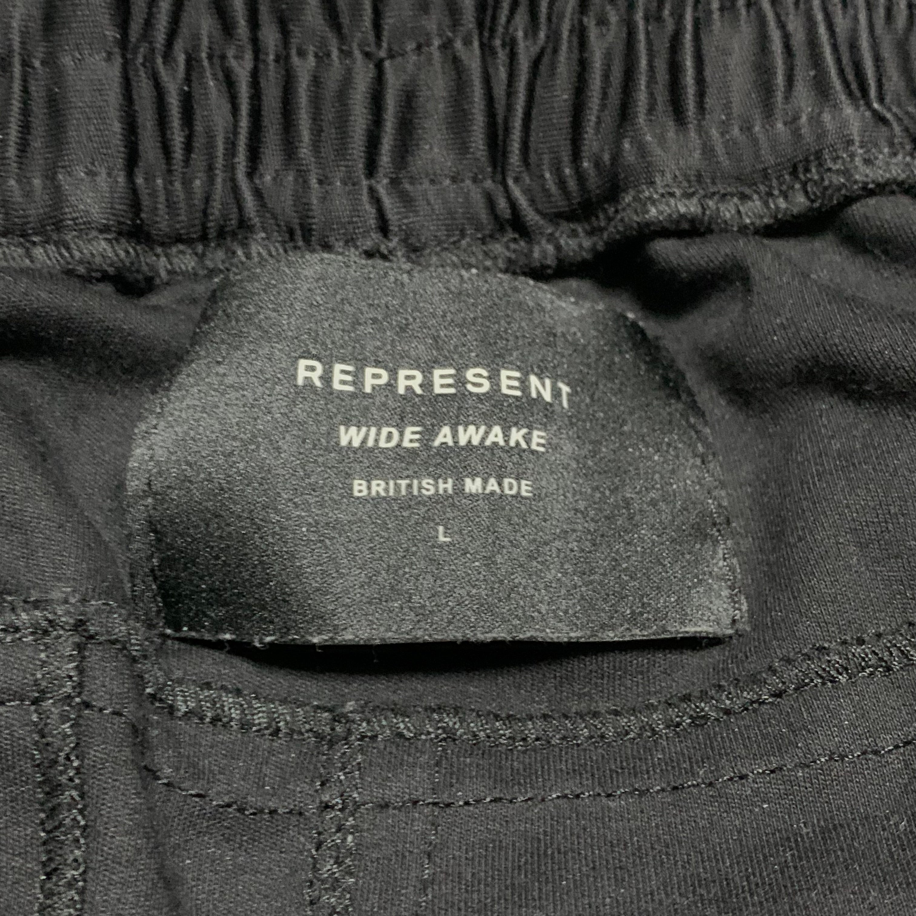 Represent Large Track Bottoms 'Wide Awake' British Made Slim Fit