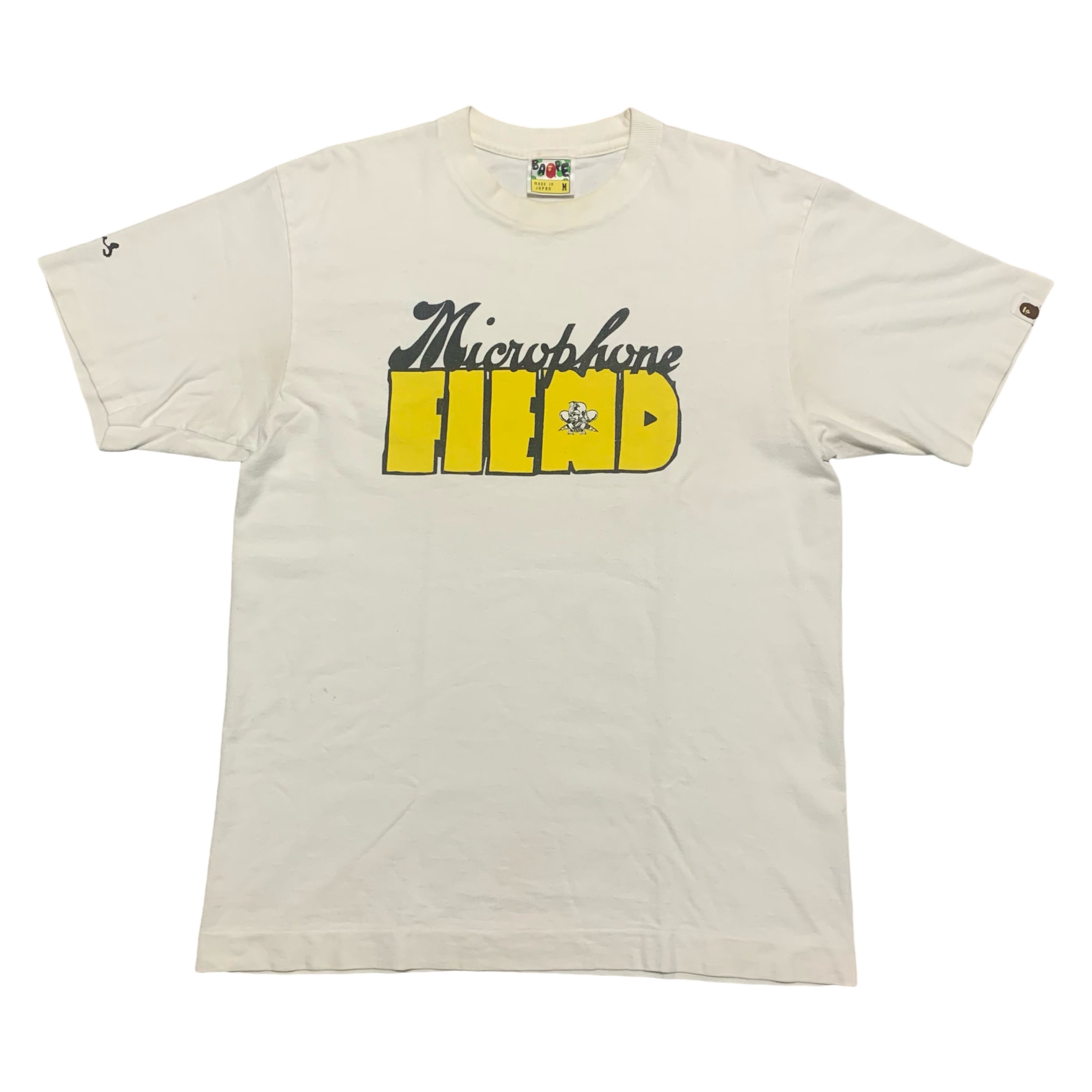 Bape Medium Old School Lyricist Lounge Classics White Tee