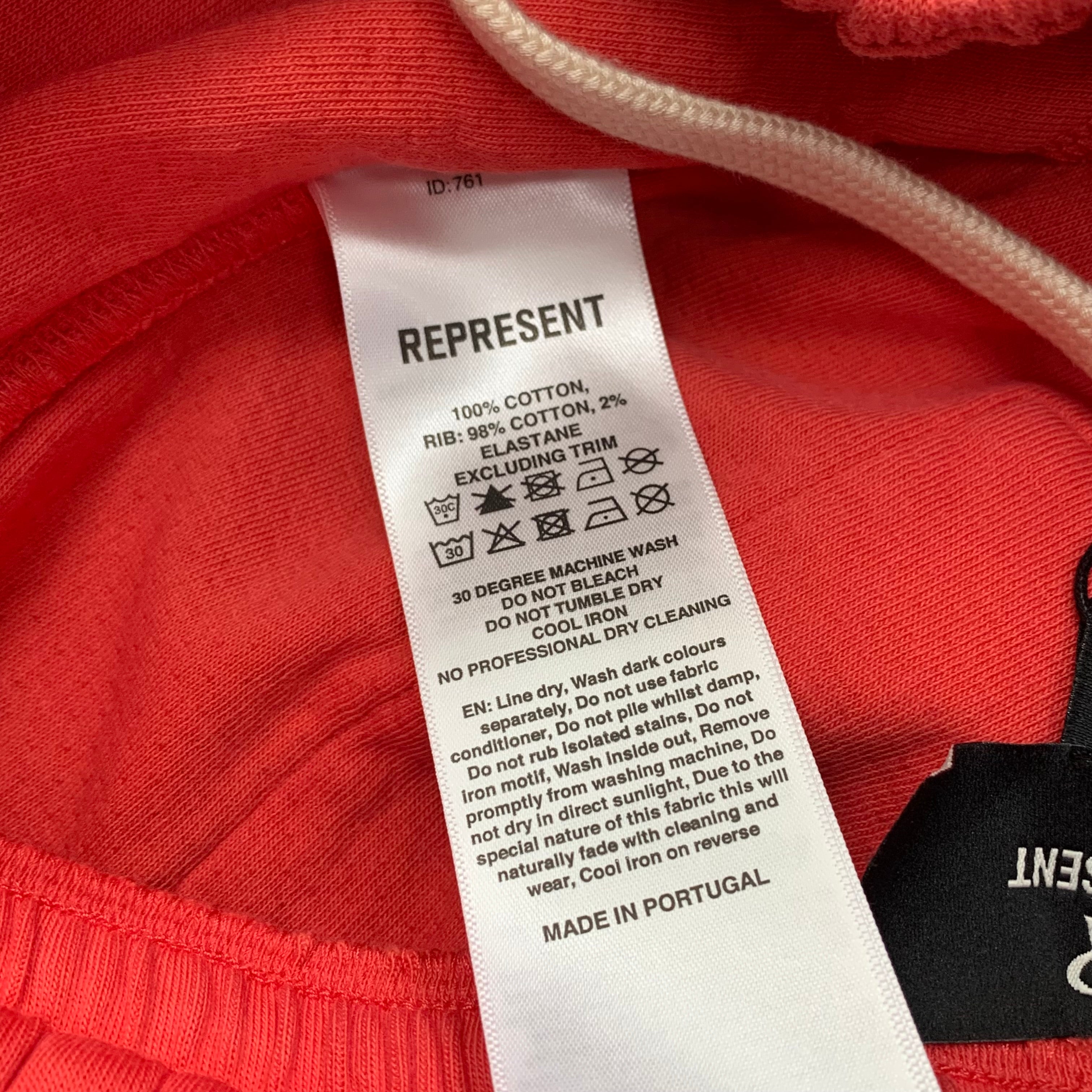 Represent Small Shorts Initial Mesh Vintage Red Bottoms