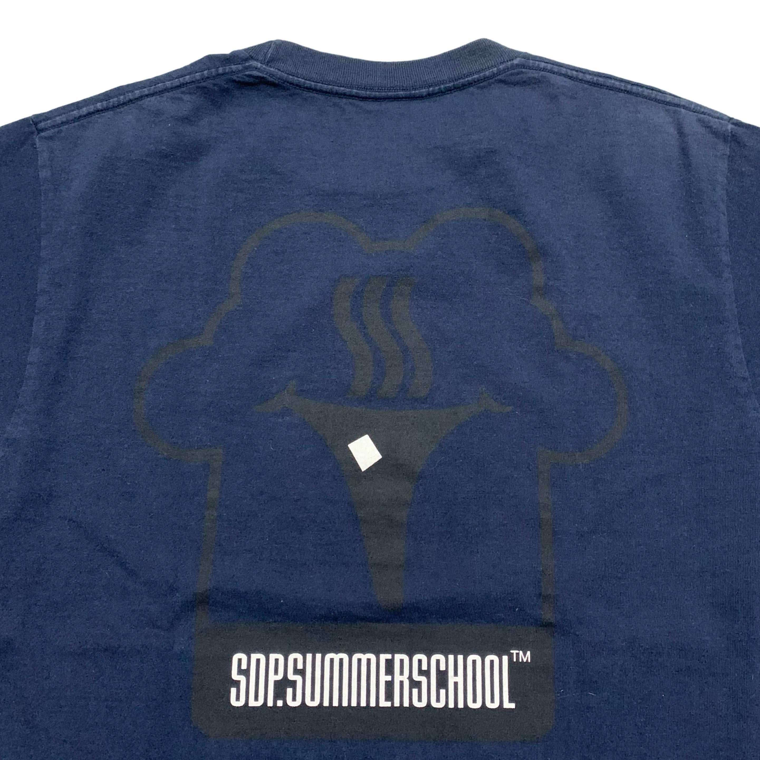 Bape Medium Summer School SDP Blue Tee Vintage OG